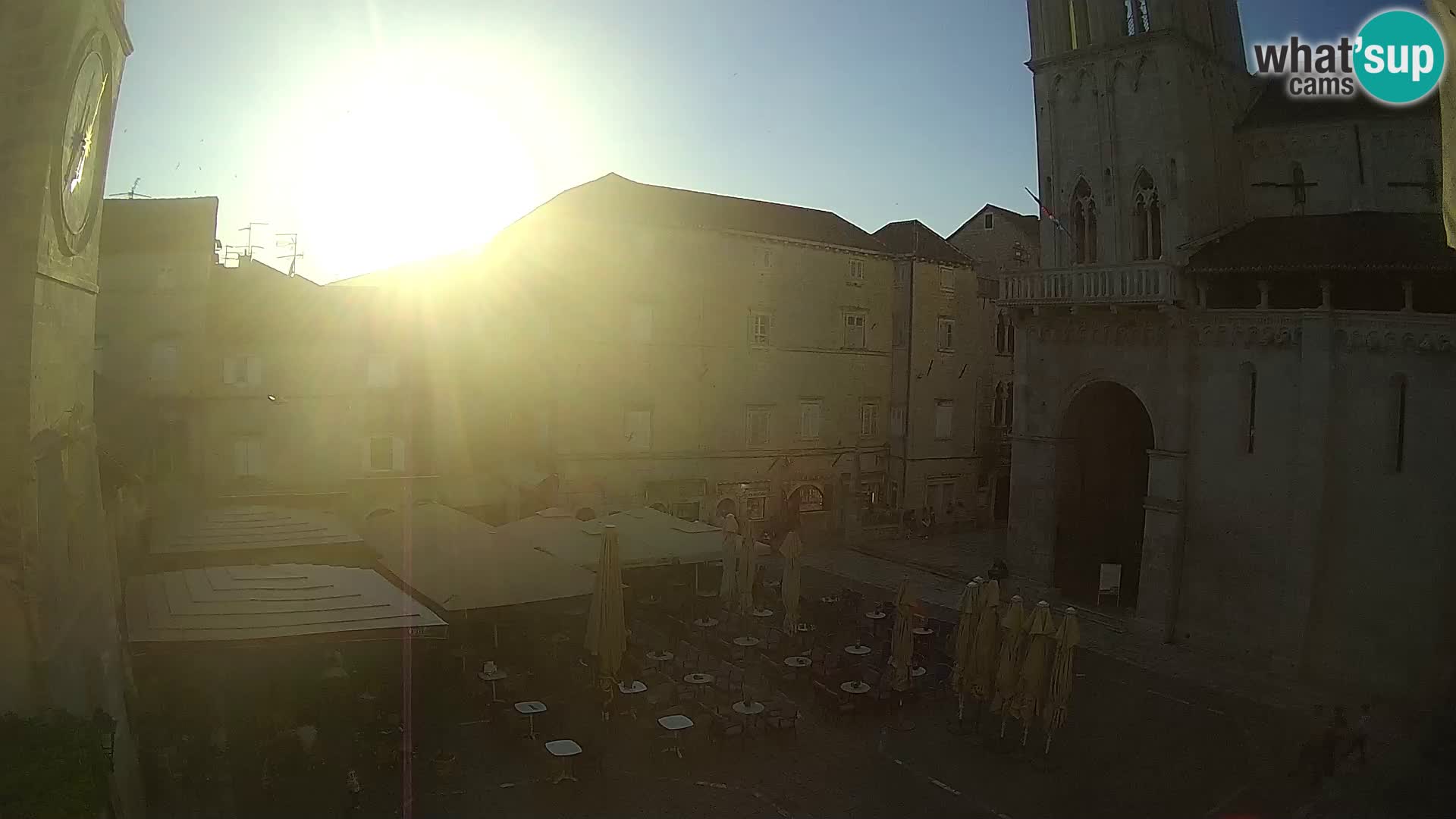 Cámara web en vivo Trogir – Catedral de San Lorenzo – Livecam Croacia