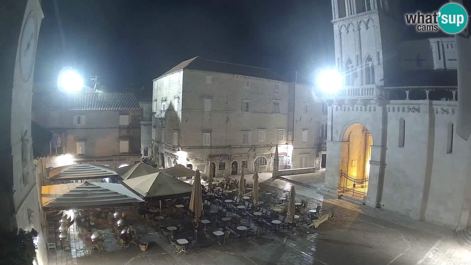 Cámara web en vivo Trogir – Catedral de San Lorenzo – Livecam Croacia
