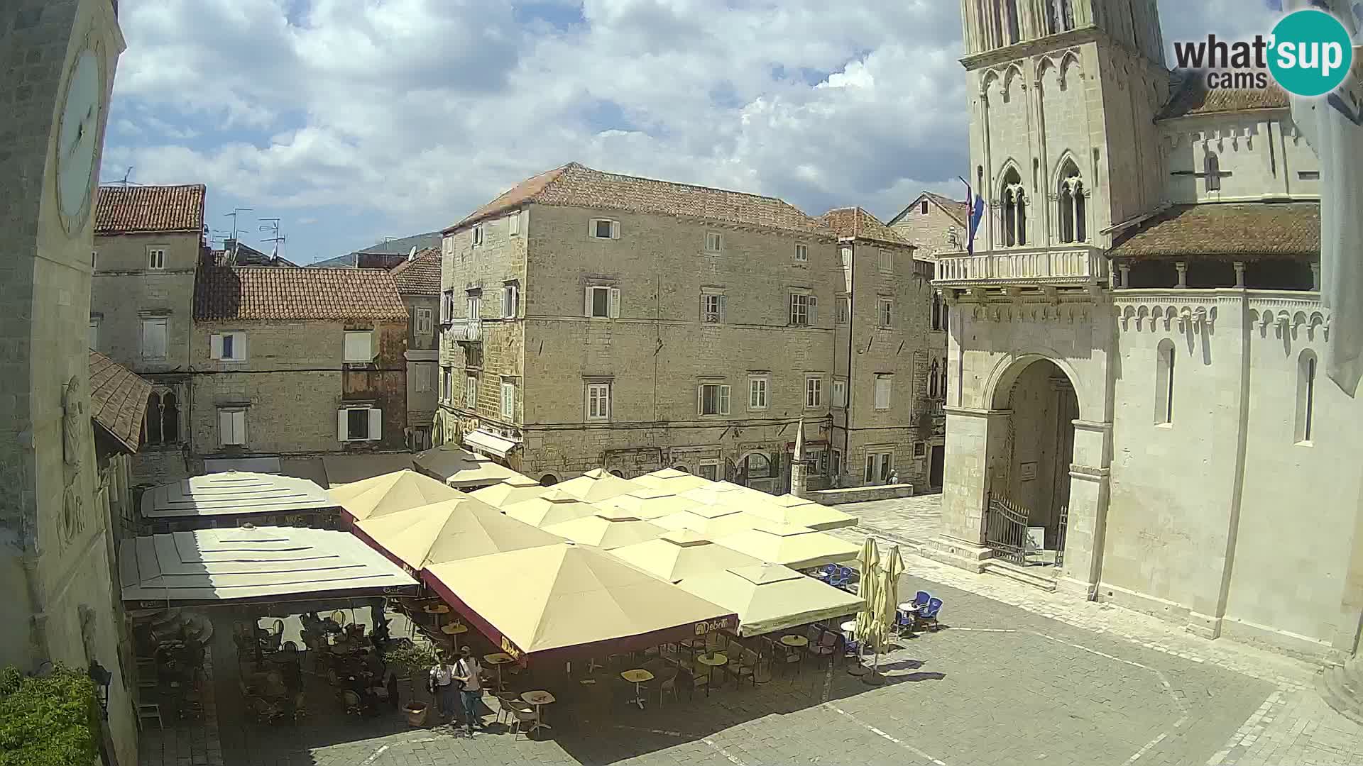 Cámara web en vivo Trogir – Catedral de San Lorenzo – Livecam Croacia