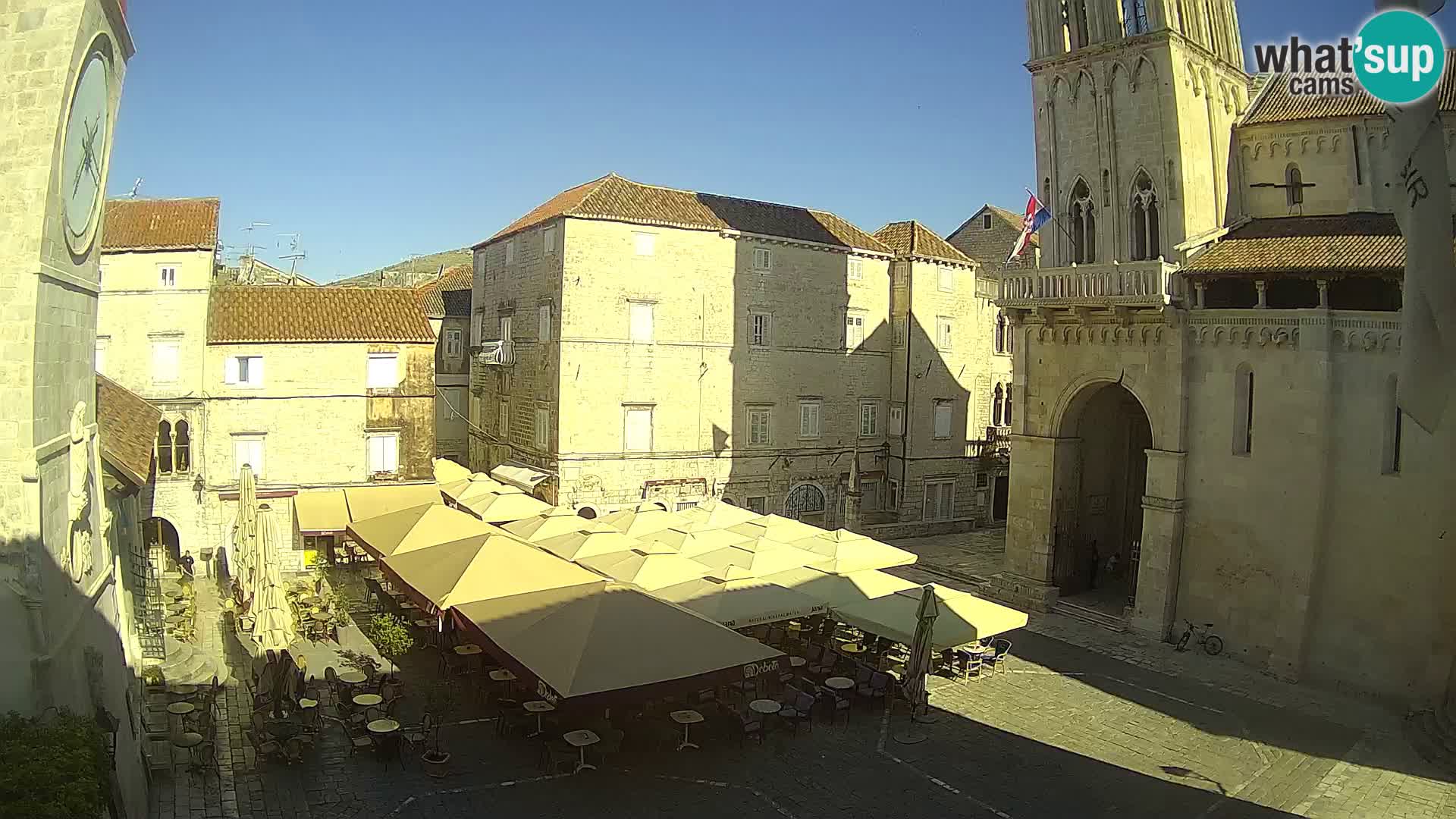 Cámara web en vivo Trogir – Catedral de San Lorenzo – Livecam Croacia