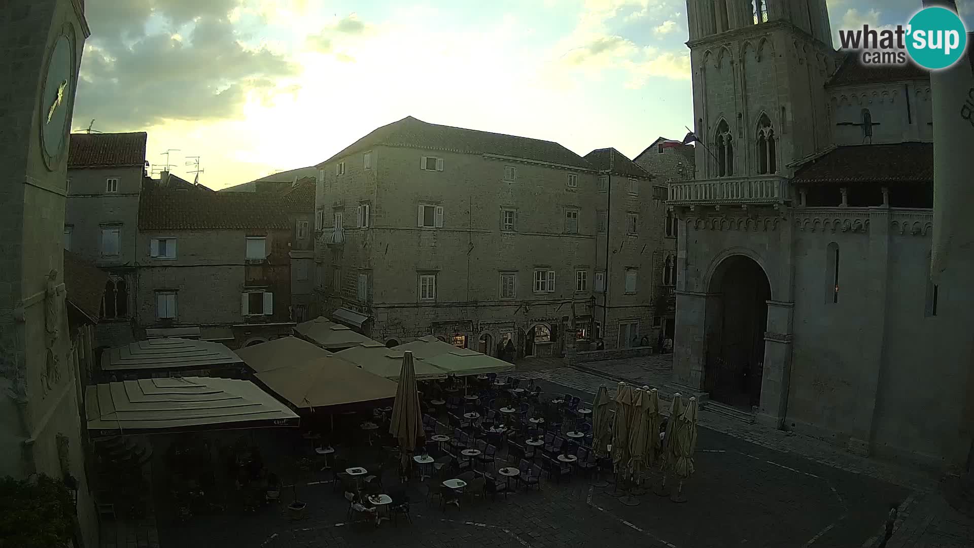 Cámara web en vivo Trogir – Catedral de San Lorenzo – Livecam Croacia