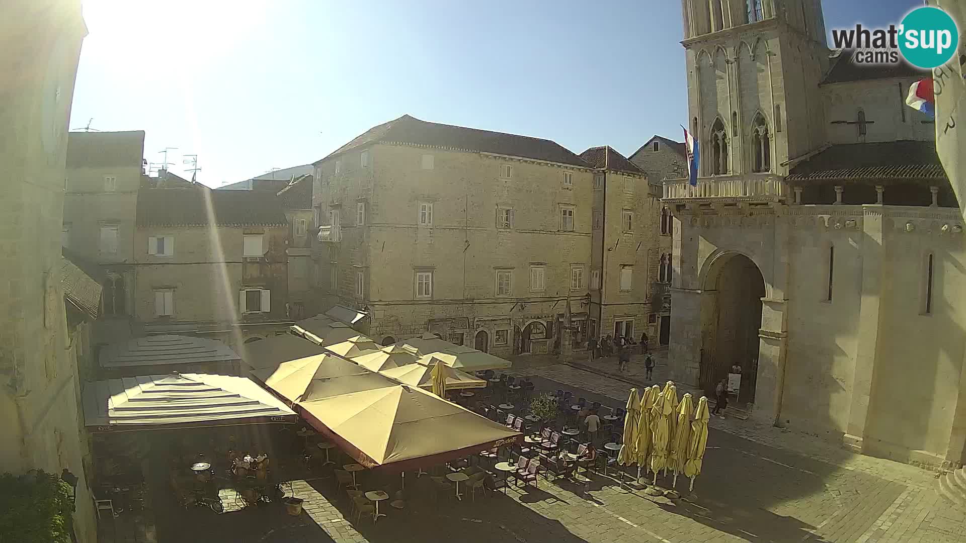 Web kamera uživo Trogir – Katedrala sv. Lovre – Livecam Hrvatska
