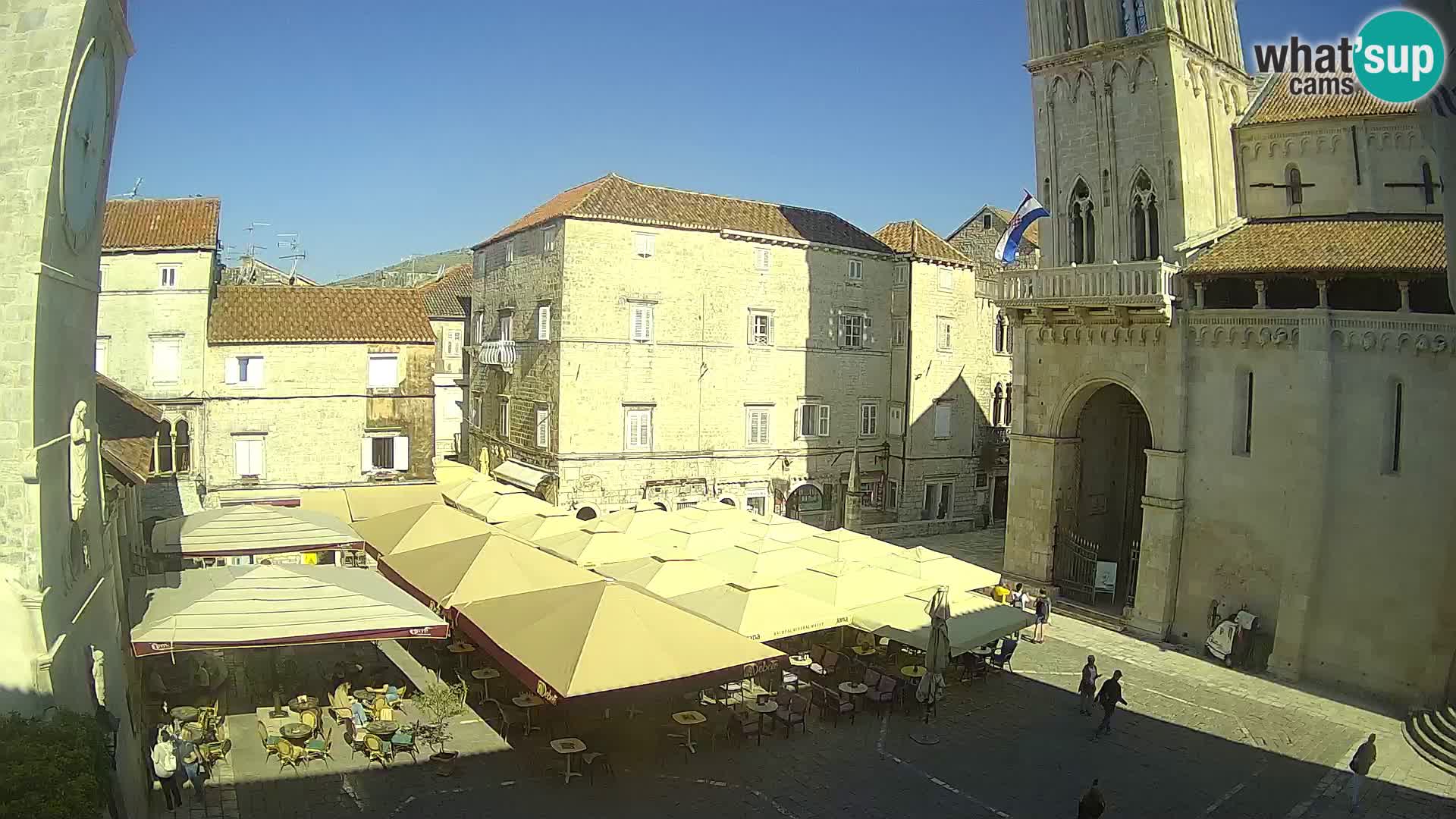 Cámara web en vivo Trogir – Catedral de San Lorenzo – Livecam Croacia
