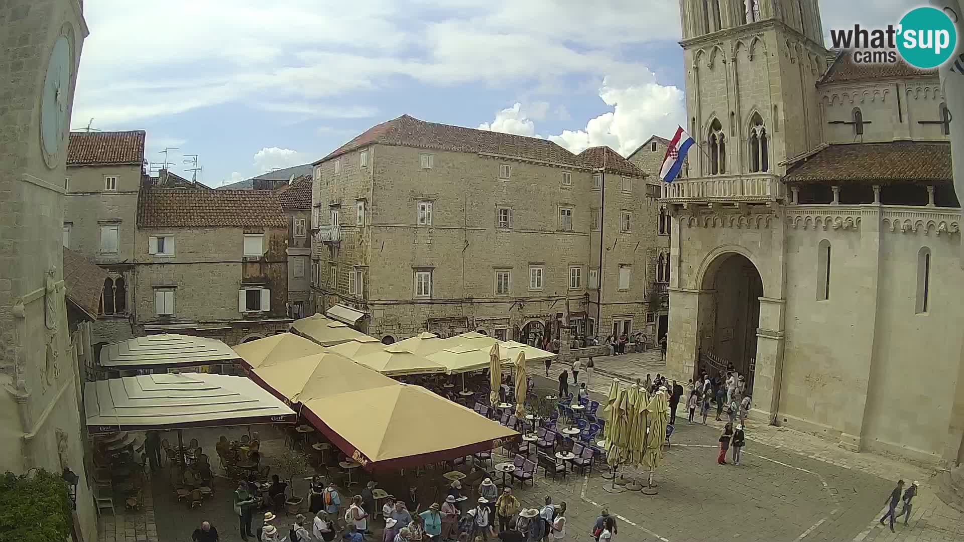 Cámara web en vivo Trogir – Catedral de San Lorenzo – Livecam Croacia