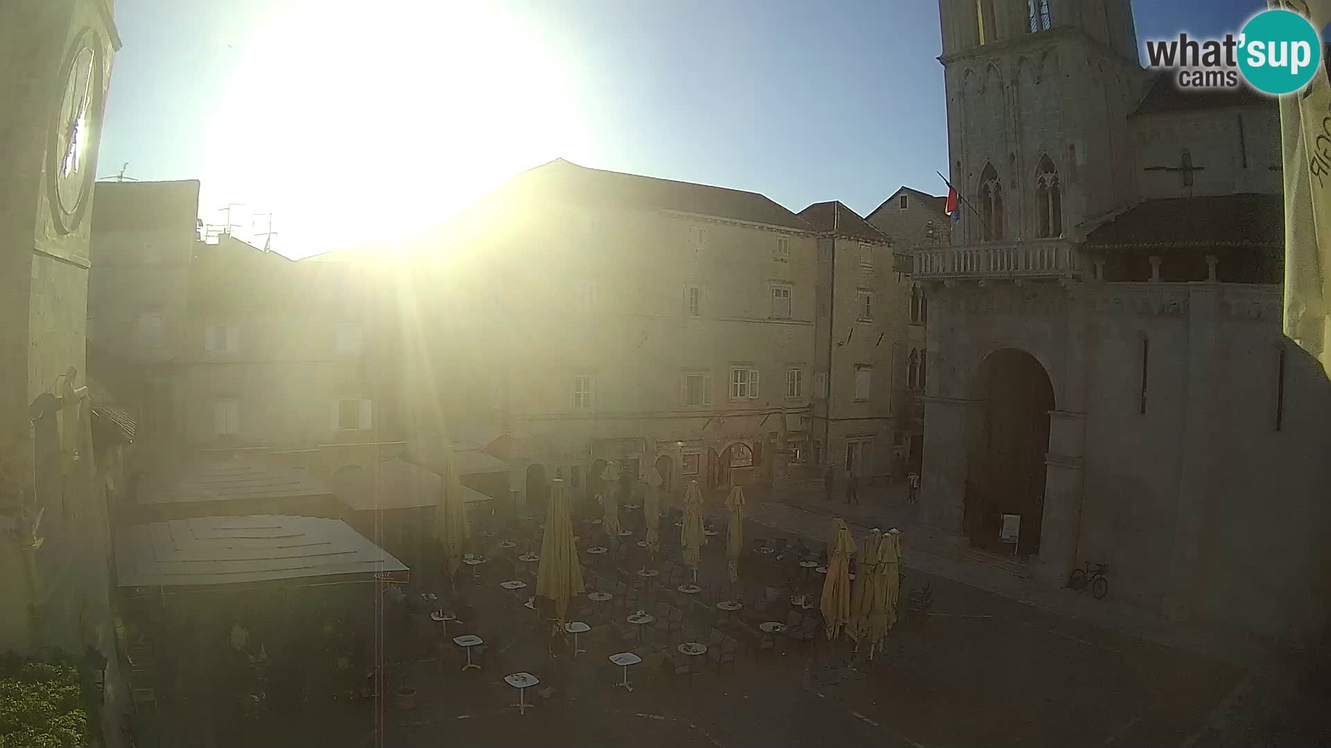 Cámara web en vivo Trogir – Catedral de San Lorenzo – Livecam Croacia