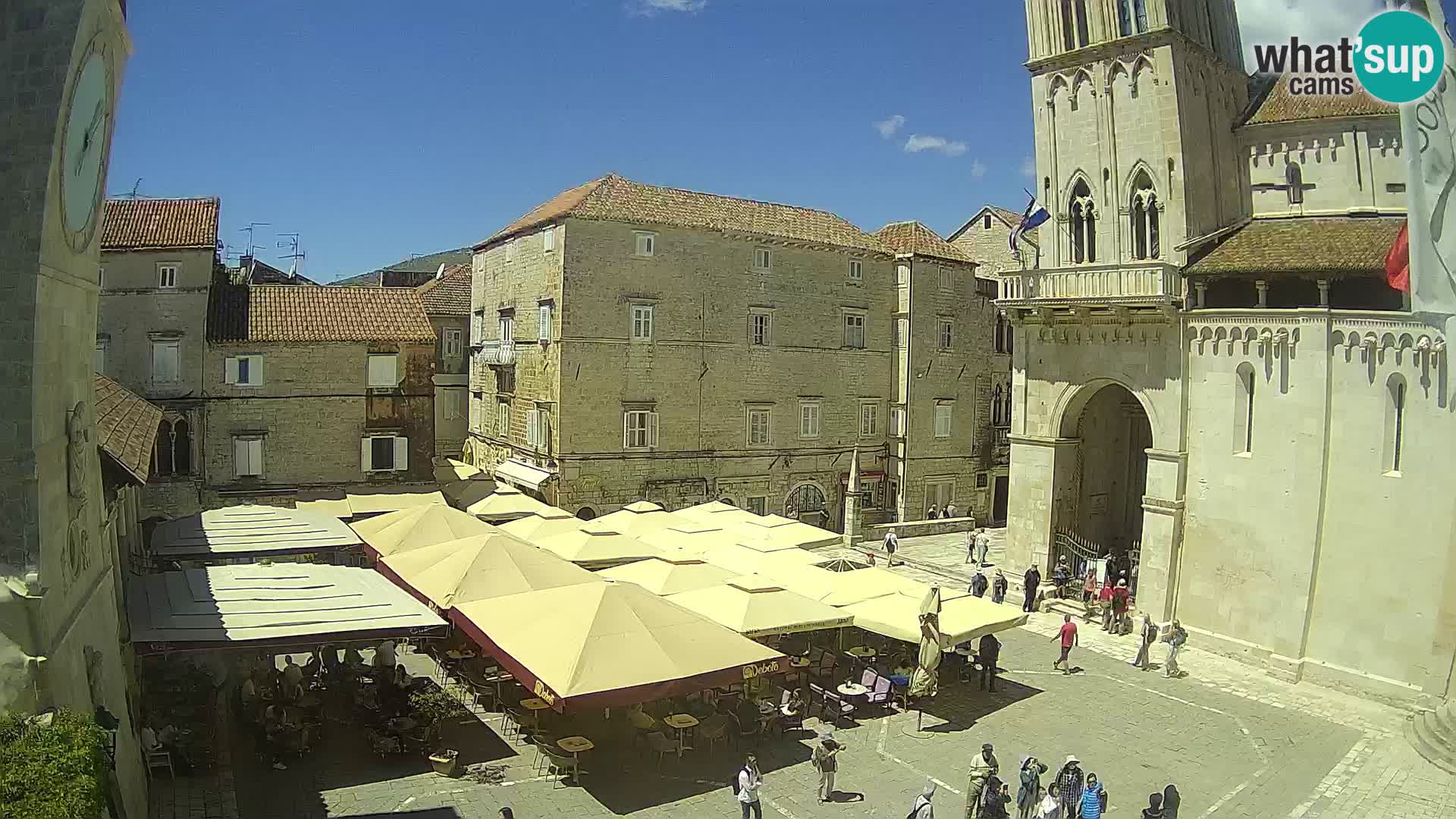 Cámara web en vivo Trogir – Catedral de San Lorenzo – Livecam Croacia