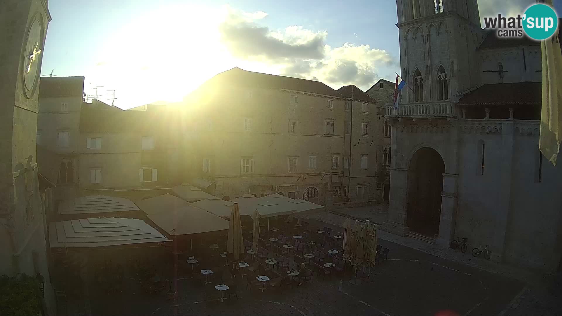Cámara web en vivo Trogir – Catedral de San Lorenzo – Livecam Croacia