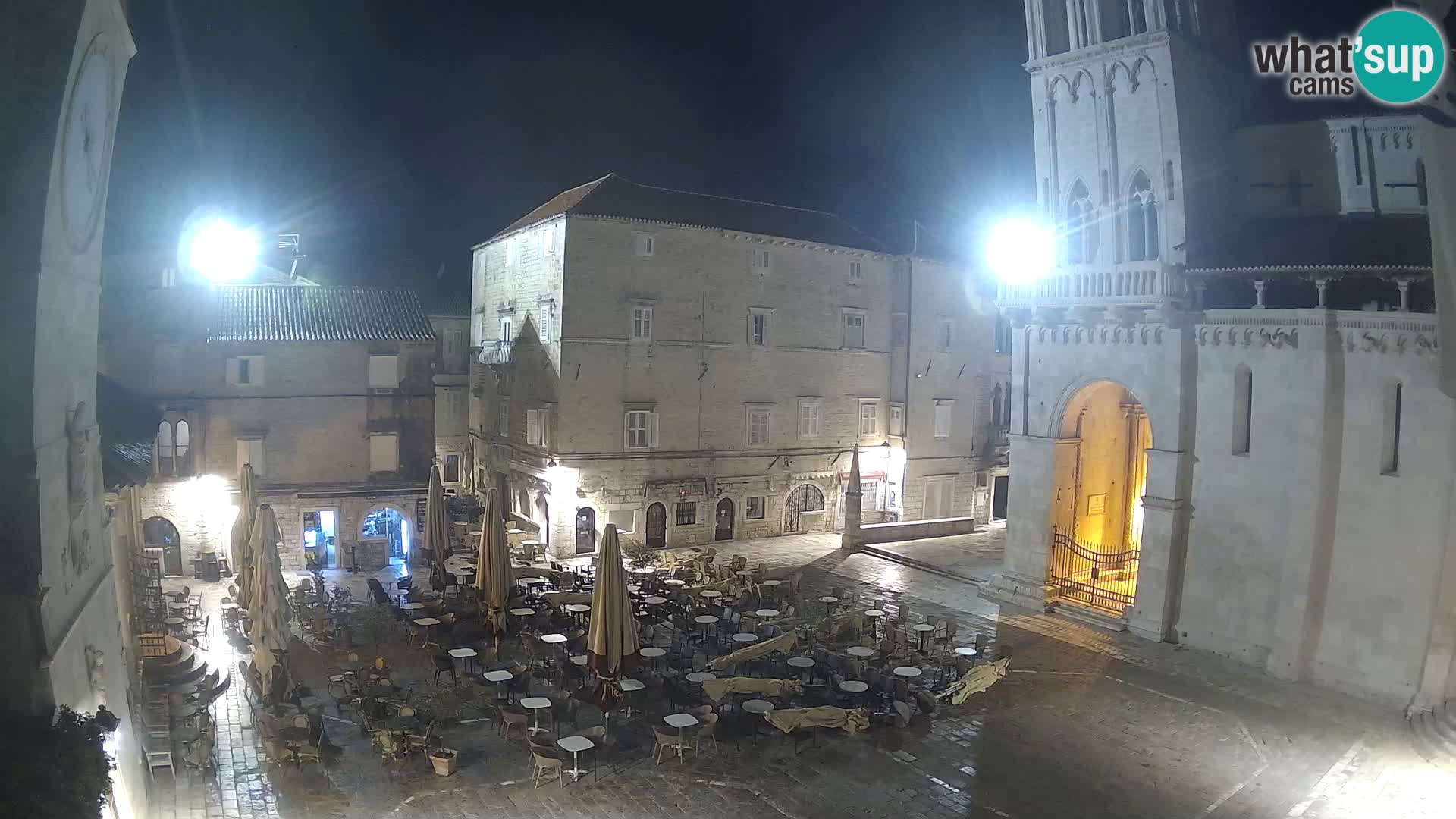Cámara web en vivo Trogir – Catedral de San Lorenzo – Livecam Croacia