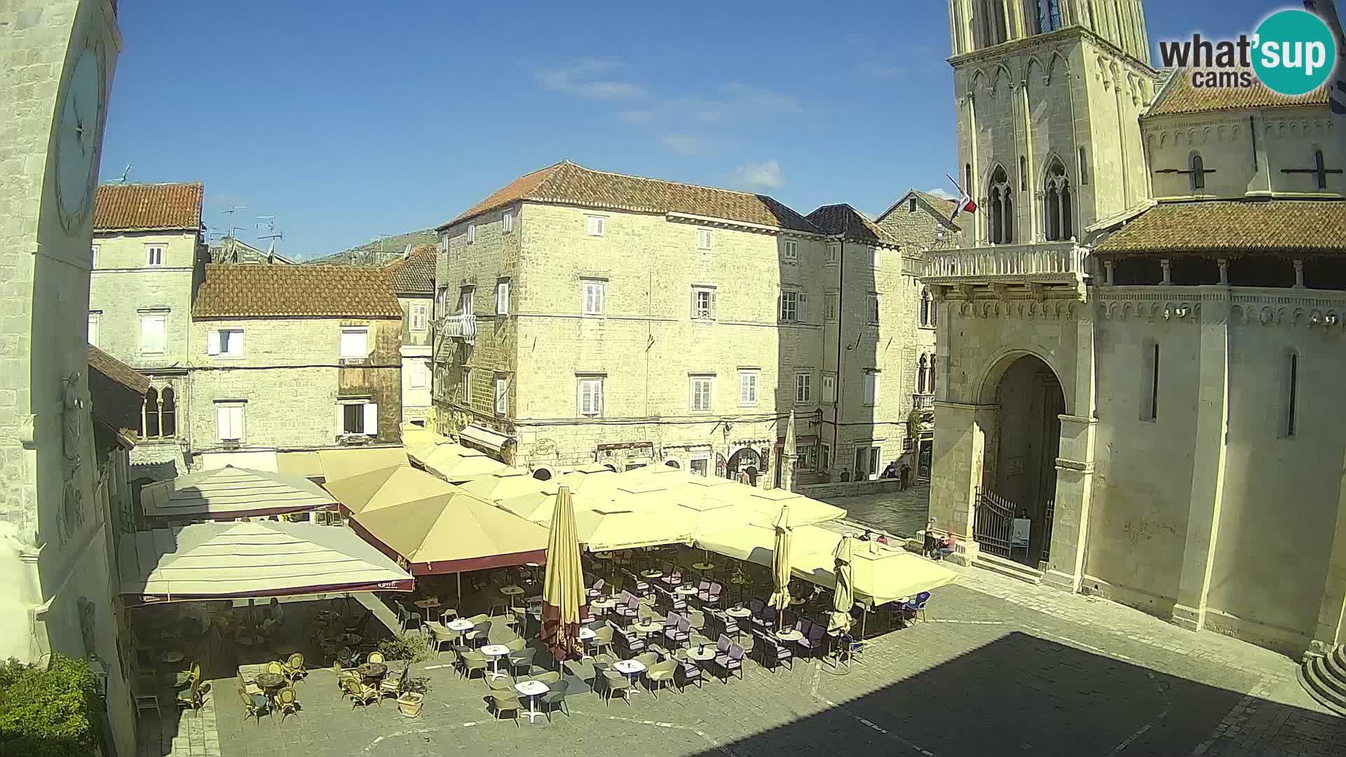 Cámara web en vivo Trogir – Catedral de San Lorenzo – Livecam Croacia