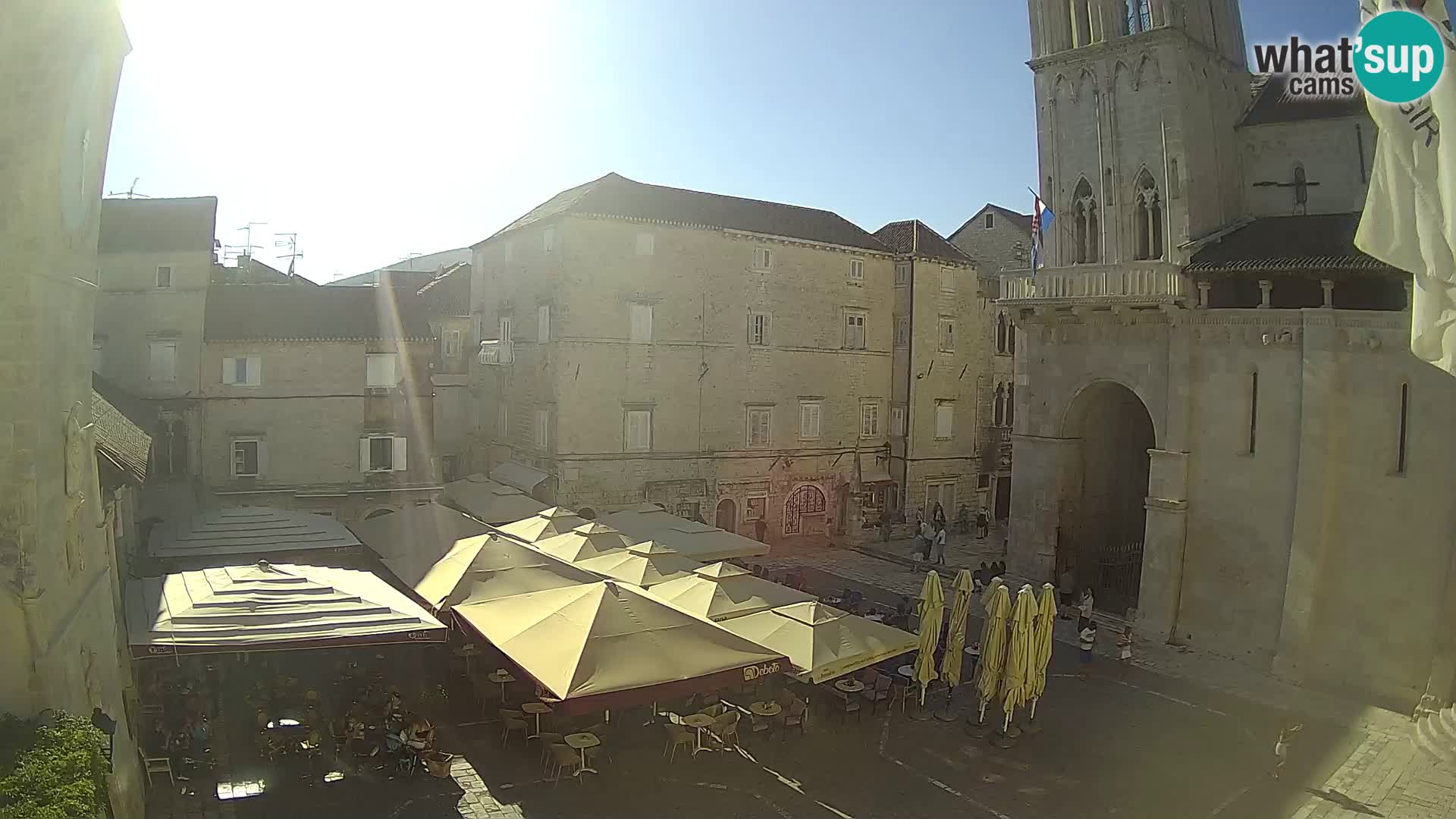 Cámara web en vivo Trogir – Catedral de San Lorenzo – Livecam Croacia