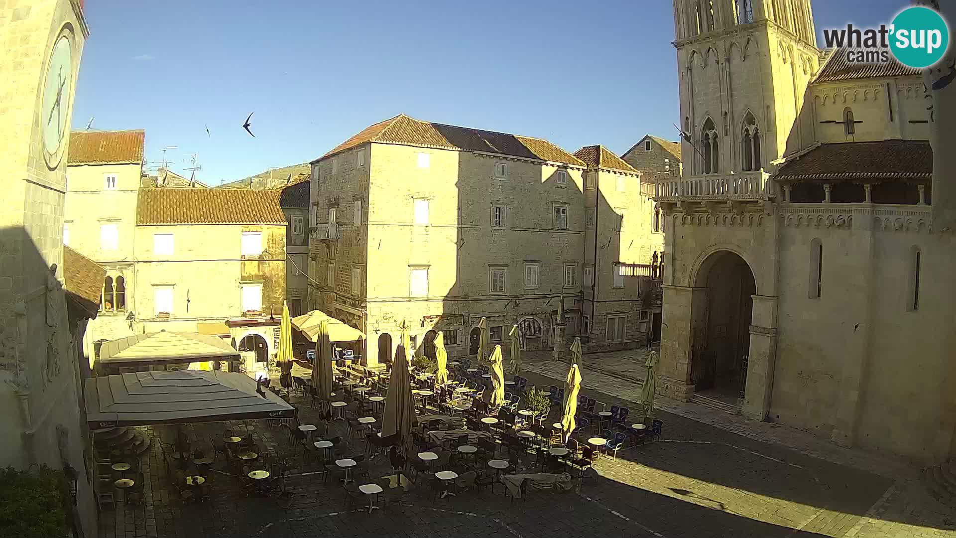 Cámara web en vivo Trogir – Catedral de San Lorenzo – Livecam Croacia