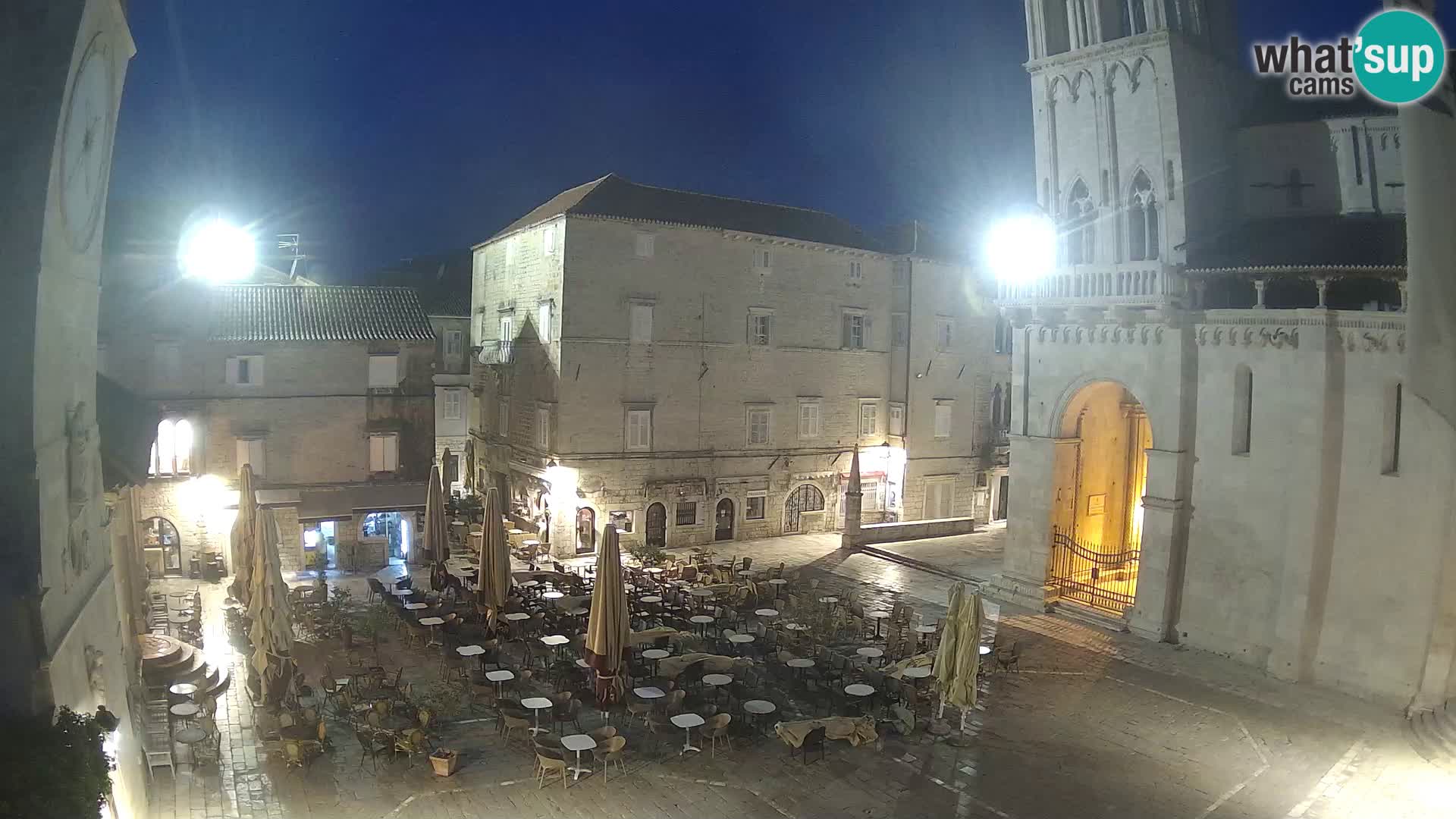 Cámara web en vivo Trogir – Catedral de San Lorenzo – Livecam Croacia