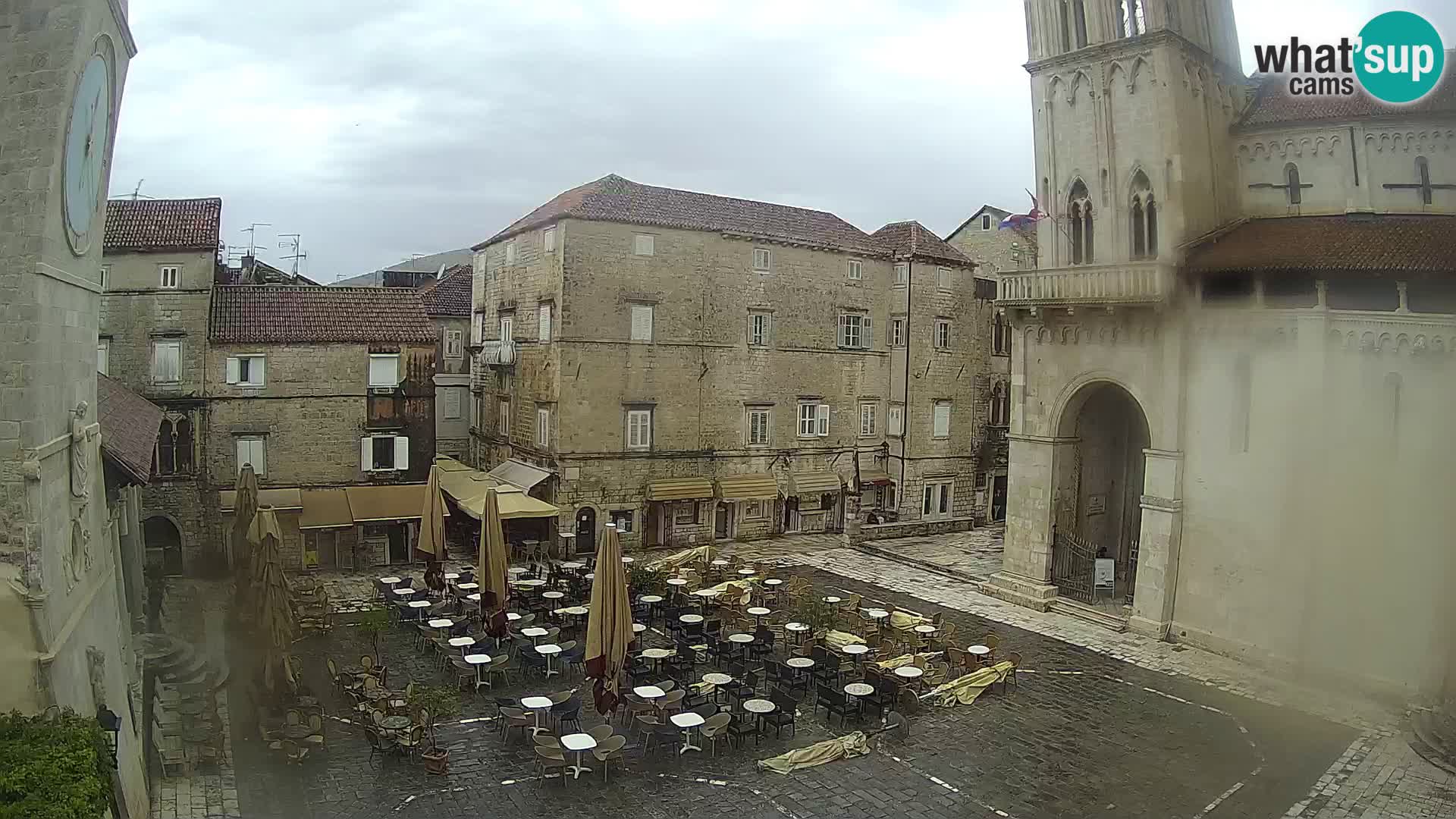 Cámara web en vivo Trogir – Catedral de San Lorenzo – Livecam Croacia