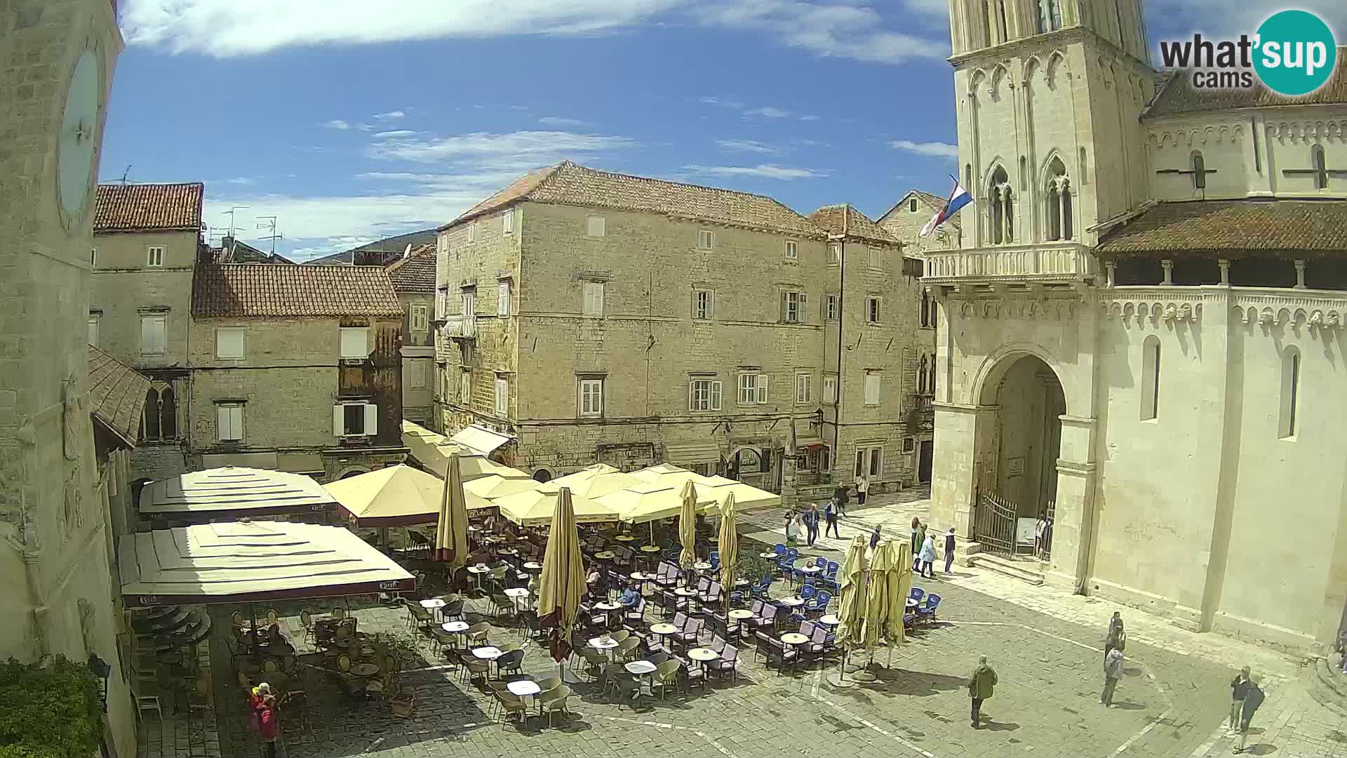 Cámara web en vivo Trogir – Catedral de San Lorenzo – Livecam Croacia