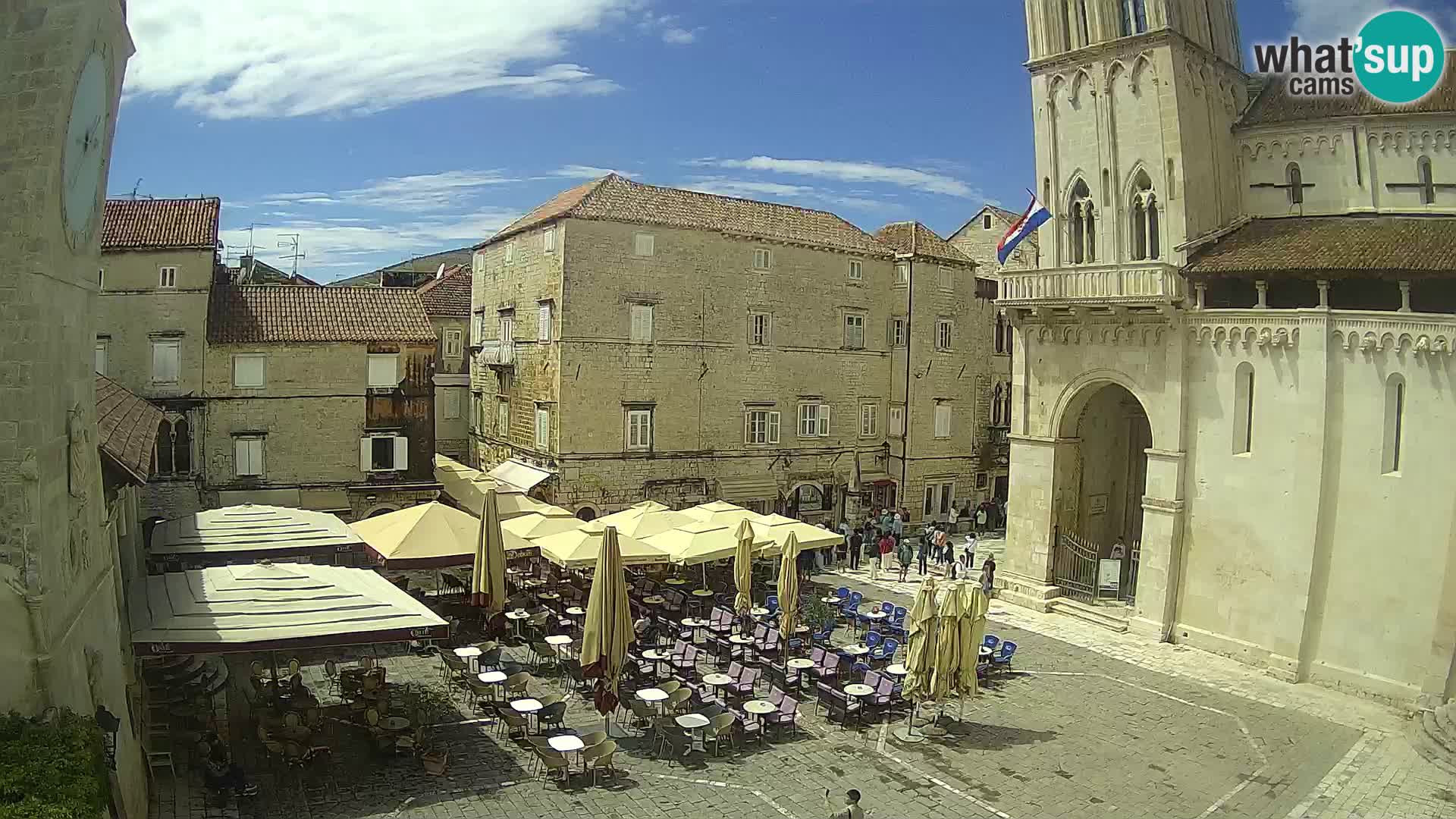 Cámara web en vivo Trogir – Catedral de San Lorenzo – Livecam Croacia