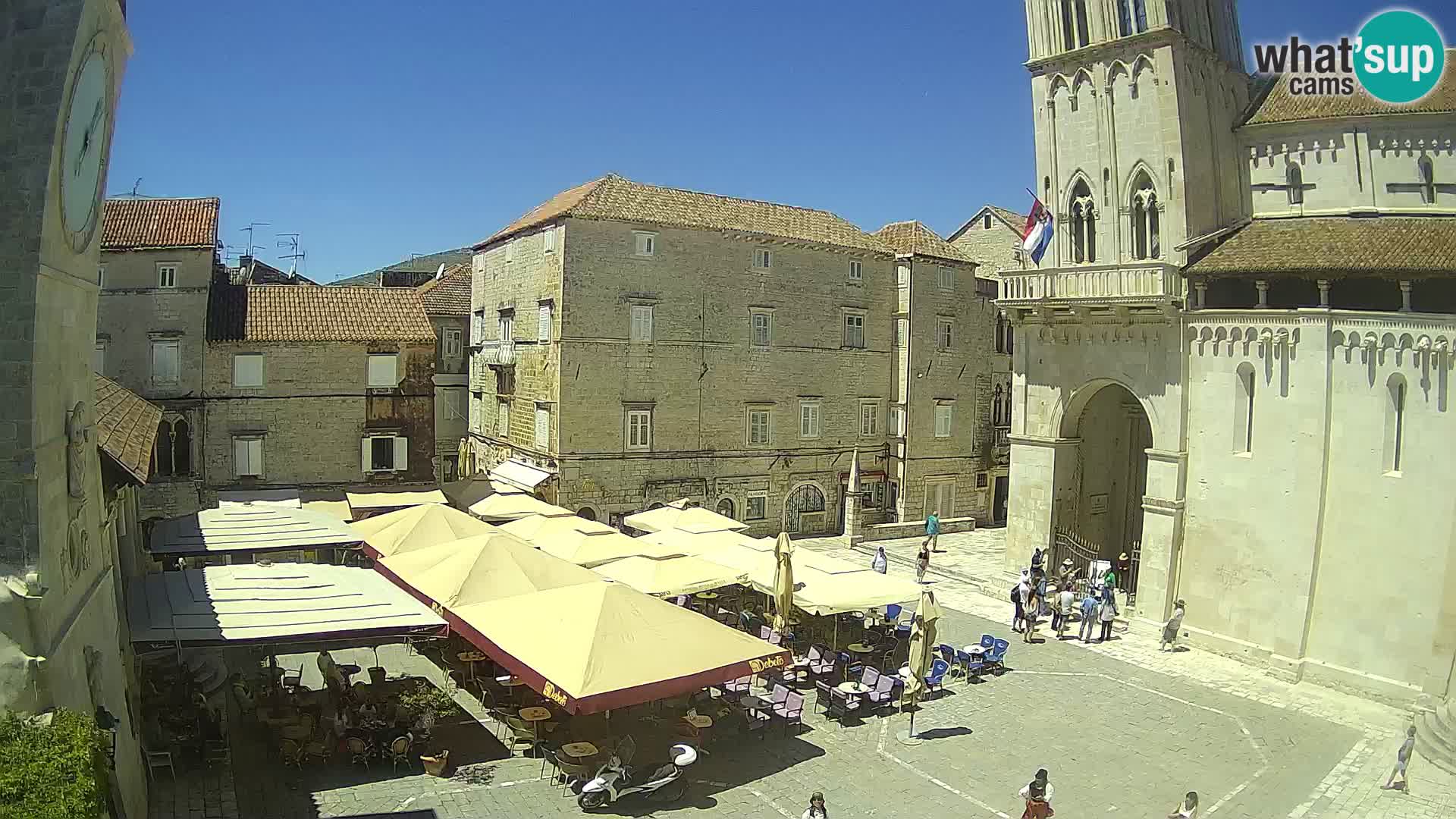 Cámara web en vivo Trogir – Catedral de San Lorenzo – Livecam Croacia