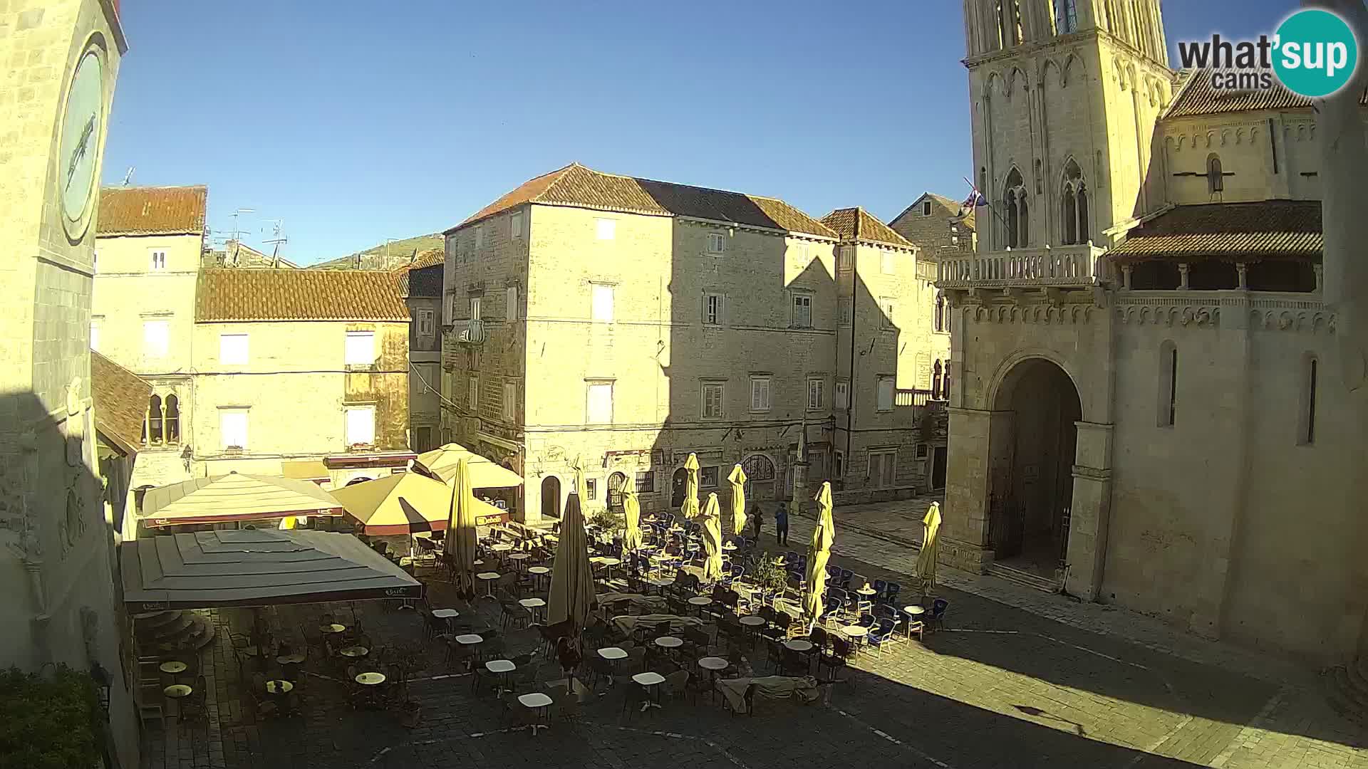 Cámara web en vivo Trogir – Catedral de San Lorenzo – Livecam Croacia