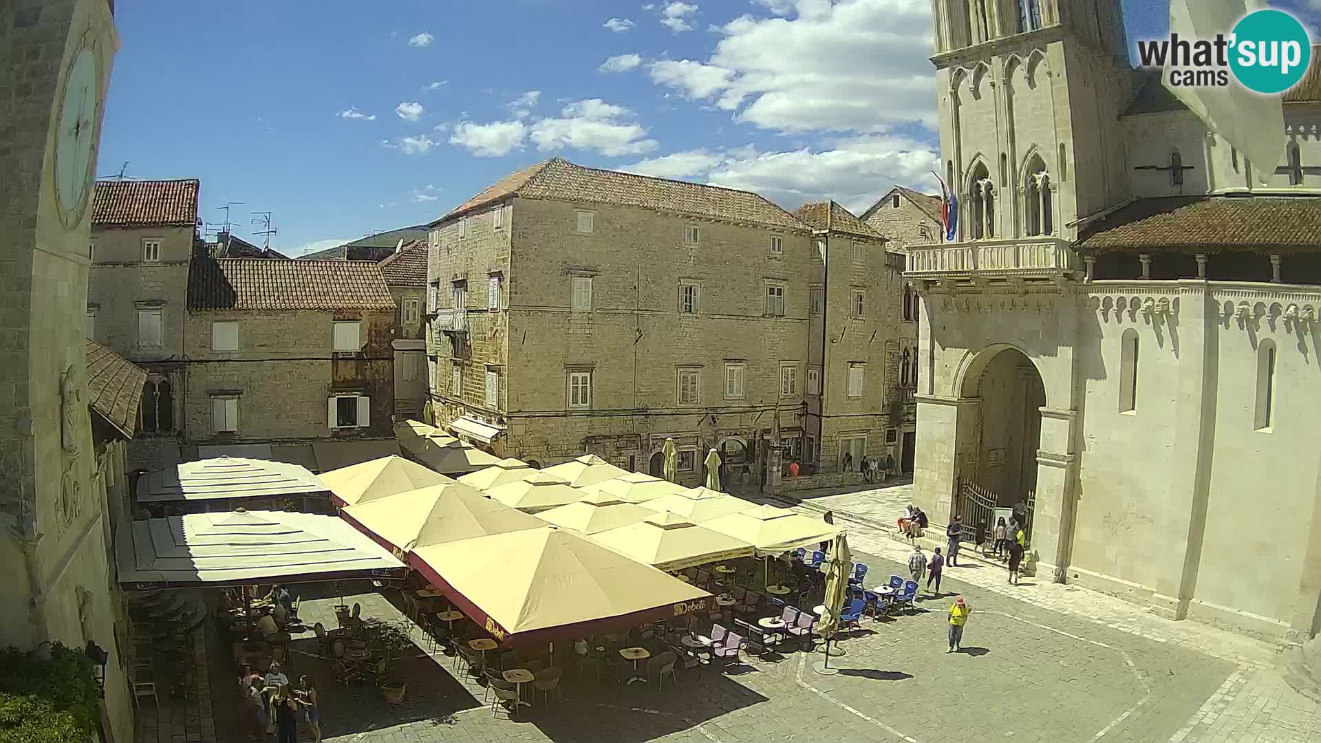 Live Webcam Trogir – Cathédrale Saint-Laurent – Livecam Croatie