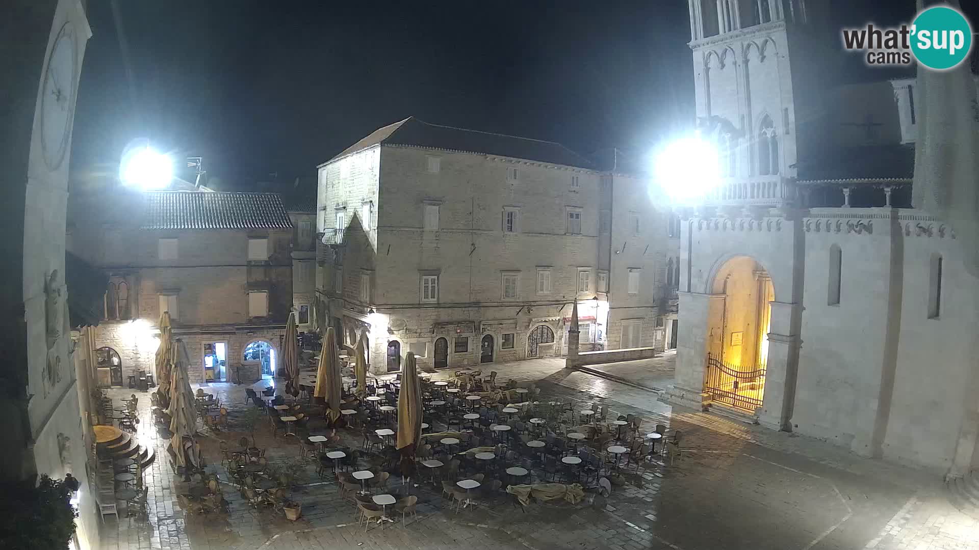 Cámara web en vivo Trogir – Catedral de San Lorenzo – Livecam Croacia