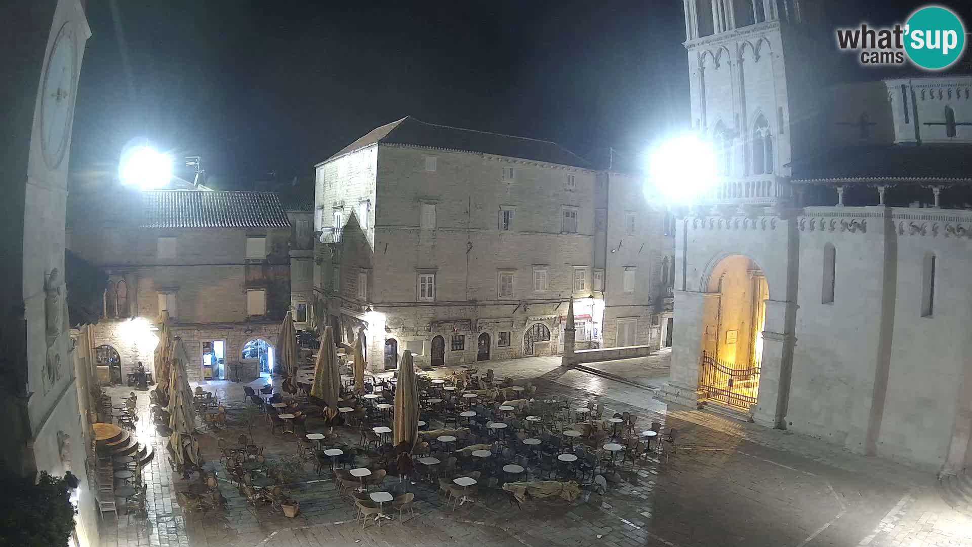 Cámara web en vivo Trogir – Catedral de San Lorenzo – Livecam Croacia