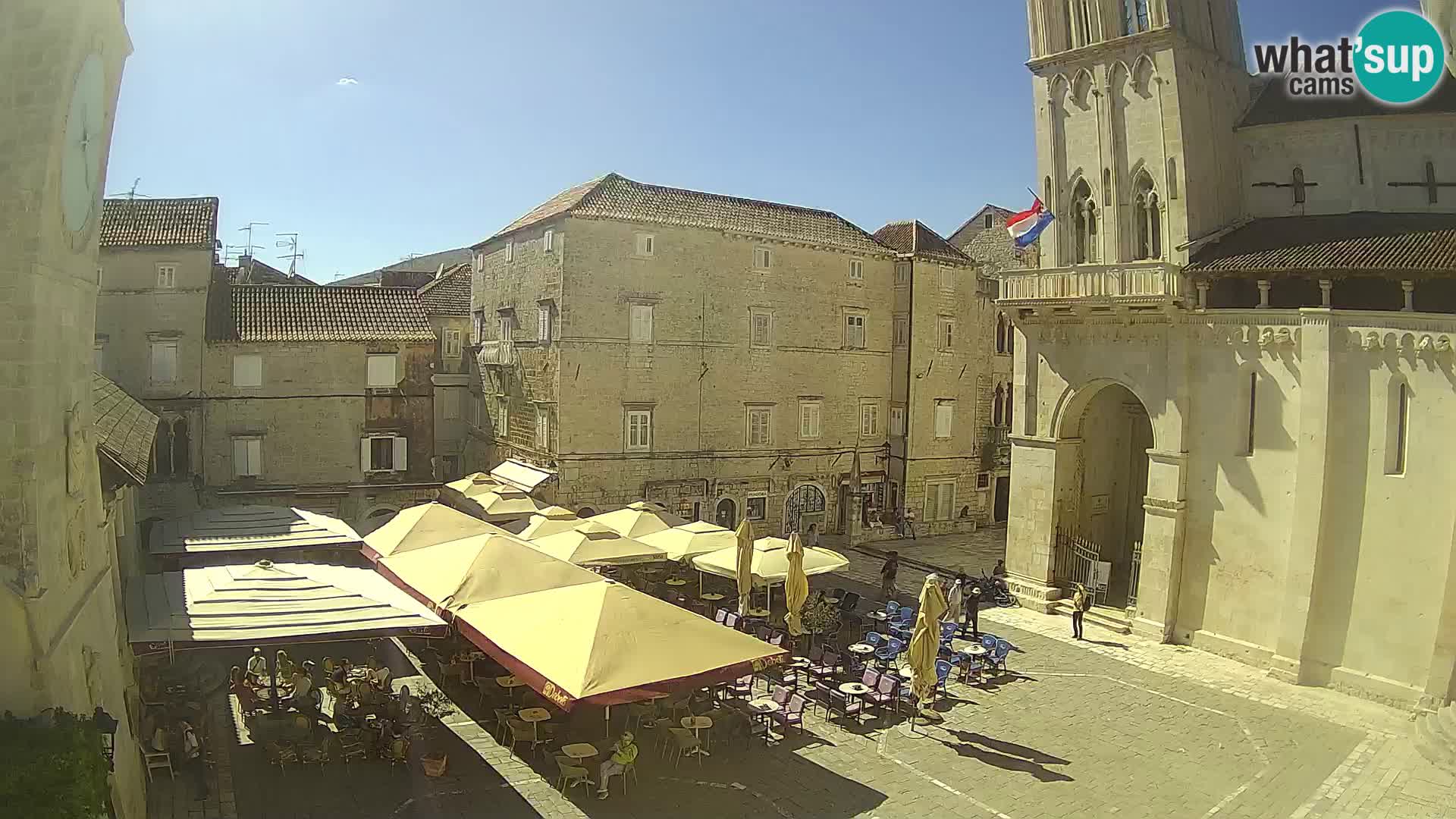 Cámara web en vivo Trogir – Catedral de San Lorenzo – Livecam Croacia