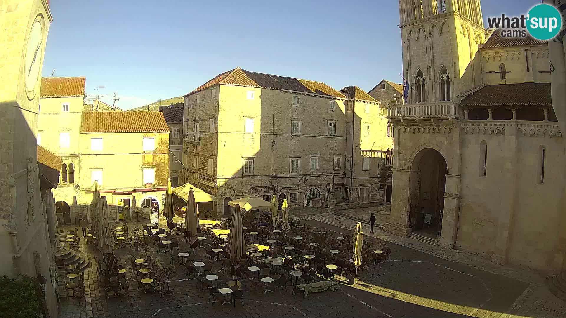 Cámara web en vivo Trogir – Catedral de San Lorenzo – Livecam Croacia