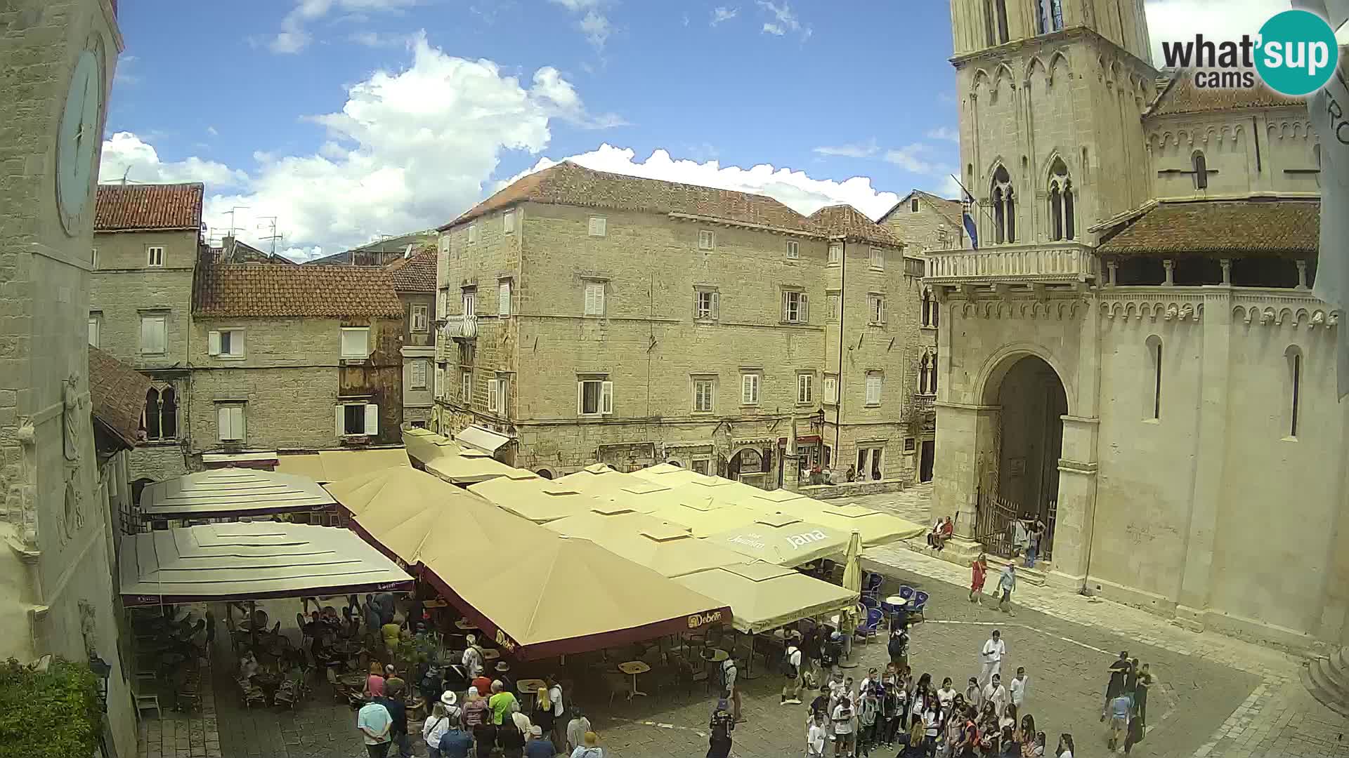 Web kamera uživo Trogir – Katedrala sv. Lovre – Livecam Hrvatska