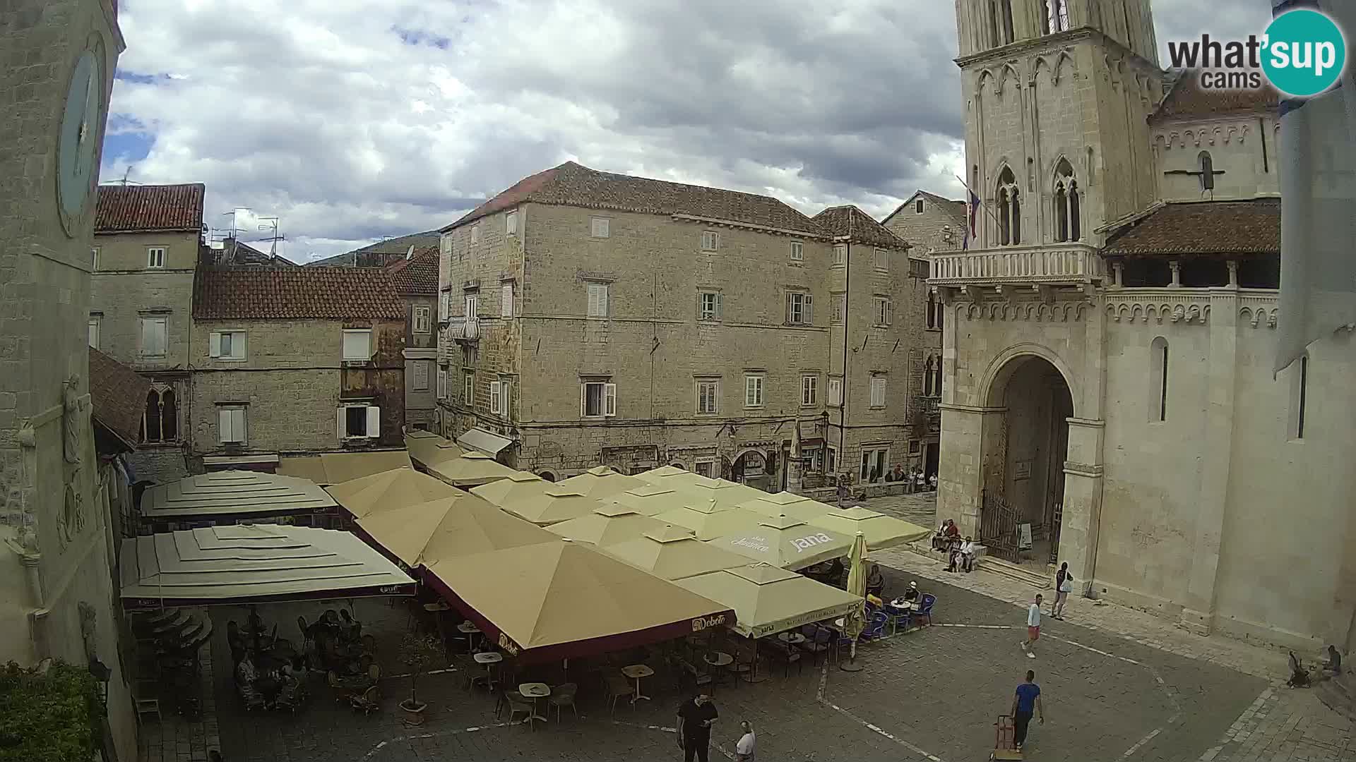 Cámara web en vivo Trogir – Catedral de San Lorenzo – Livecam Croacia