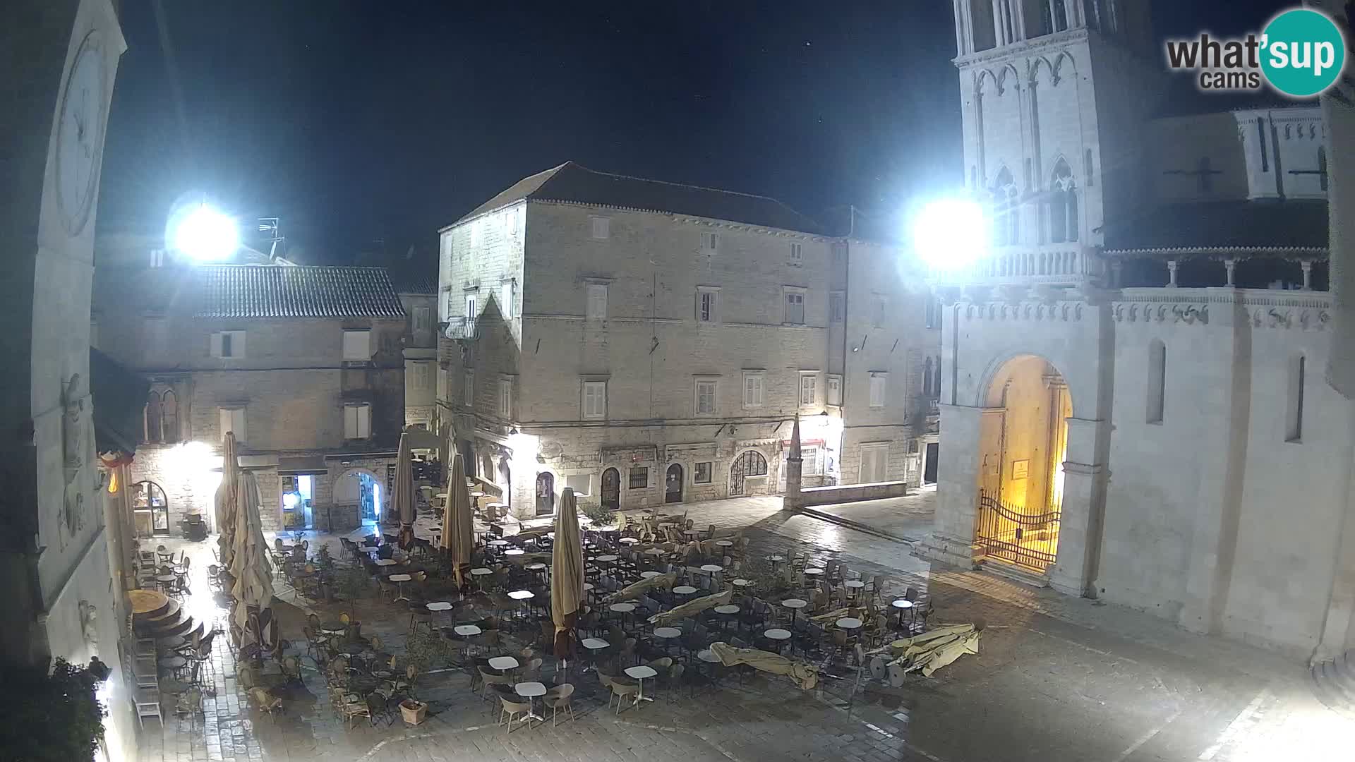 Cámara web en vivo Trogir – Catedral de San Lorenzo – Livecam Croacia