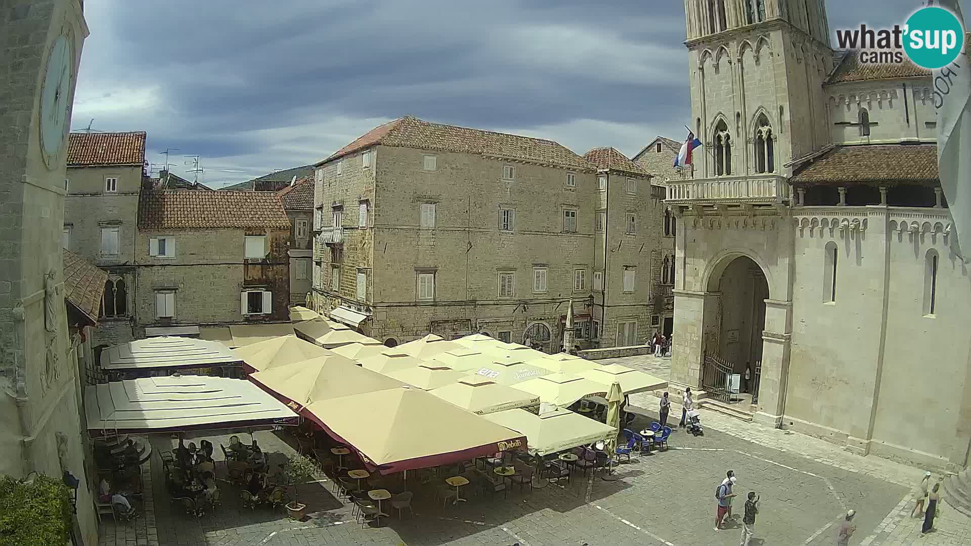 Cámara web en vivo Trogir – Catedral de San Lorenzo – Livecam Croacia