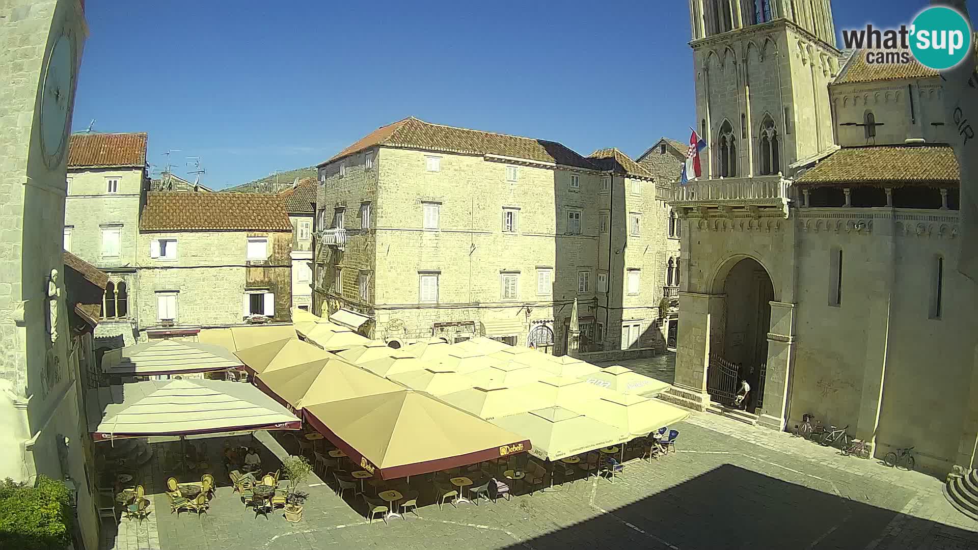 Cámara web en vivo Trogir – Catedral de San Lorenzo – Livecam Croacia