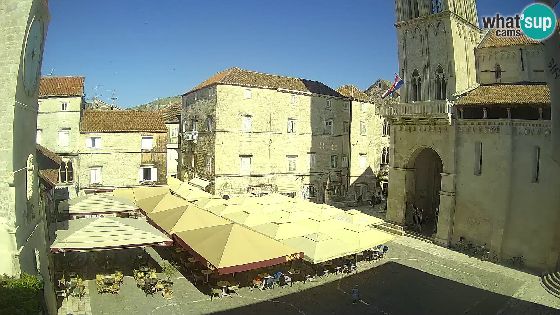 Cámara web en vivo Trogir – Catedral de San Lorenzo – Livecam Croacia