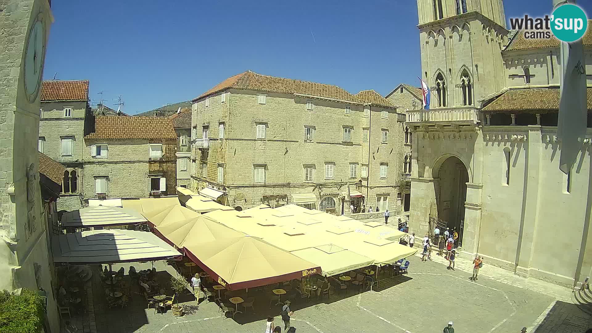 Live Webcam Trogir – Cathedral of St. Lawrence – Livecam Croatia