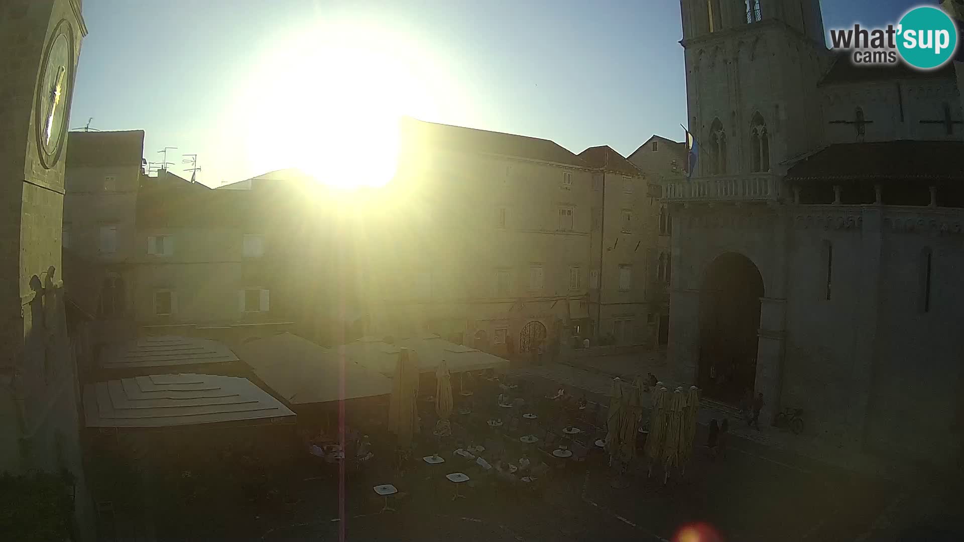 Cámara web en vivo Trogir – Catedral de San Lorenzo – Livecam Croacia