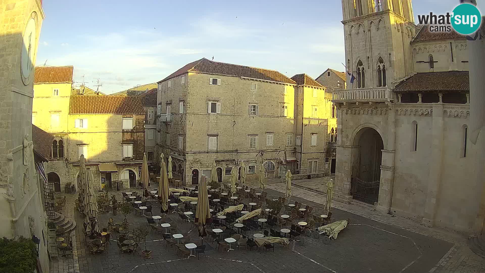 Cámara web en vivo Trogir – Catedral de San Lorenzo – Livecam Croacia