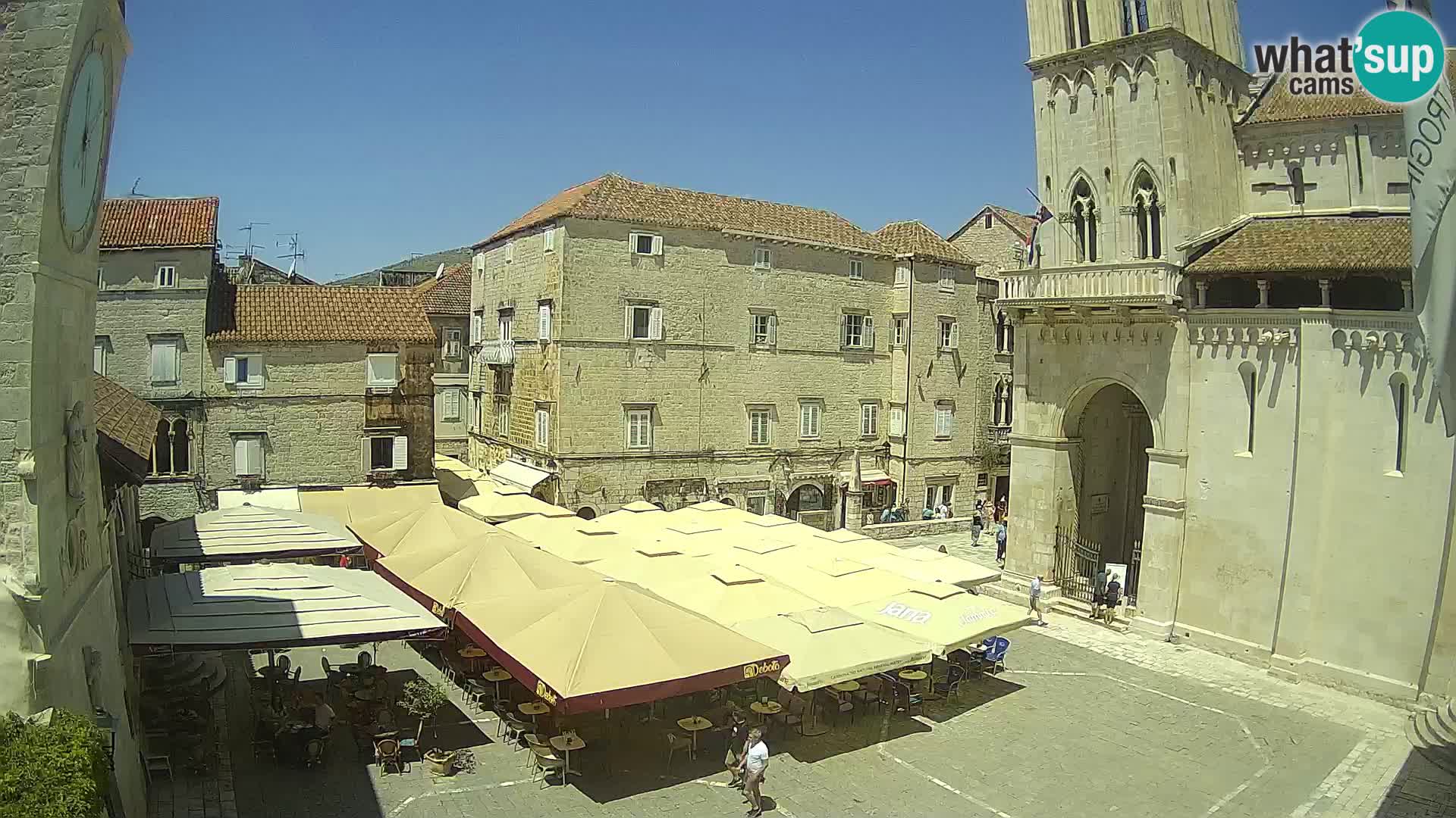 Live Webcam Trogir – Cathedral of St. Lawrence – Livecam Croatia