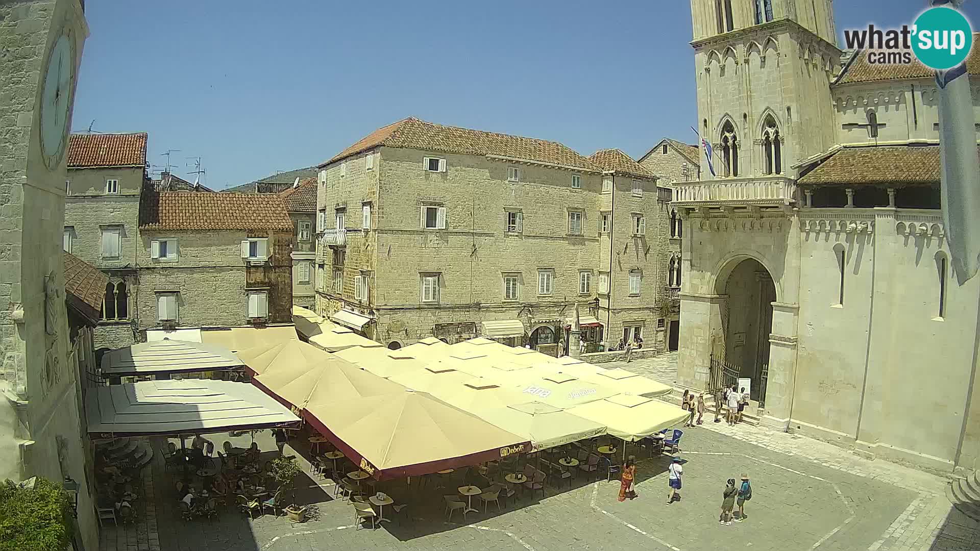 Live Webcam Trogir – Cathedral of St. Lawrence – Livecam Croatia