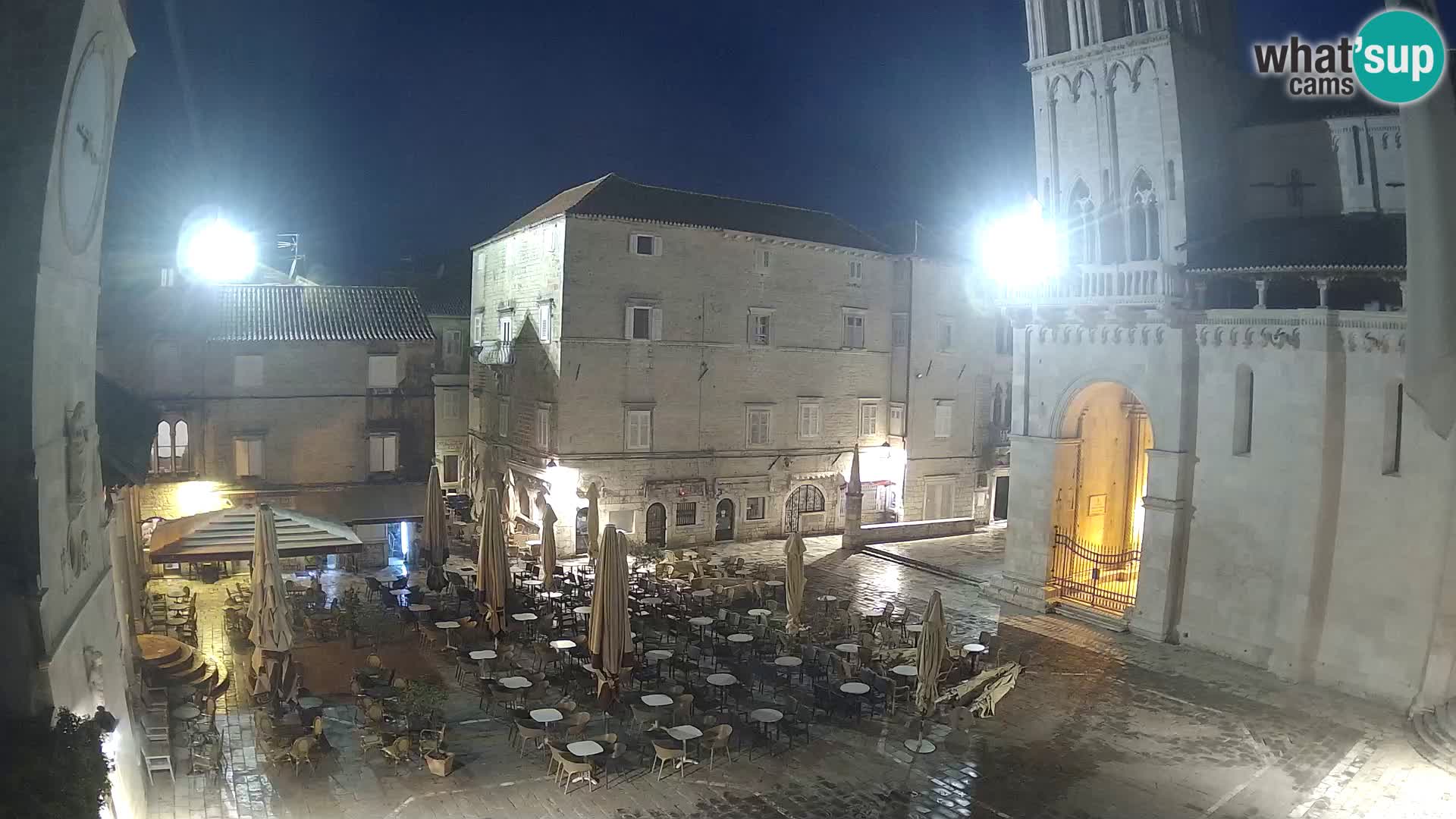 Cámara web en vivo Trogir – Catedral de San Lorenzo – Livecam Croacia