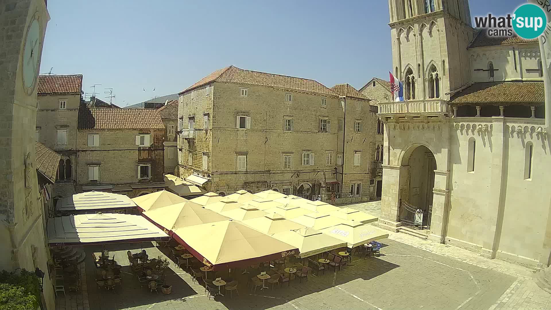 Live Webcam Trogir – Cathedral of St. Lawrence – Livecam Croatia