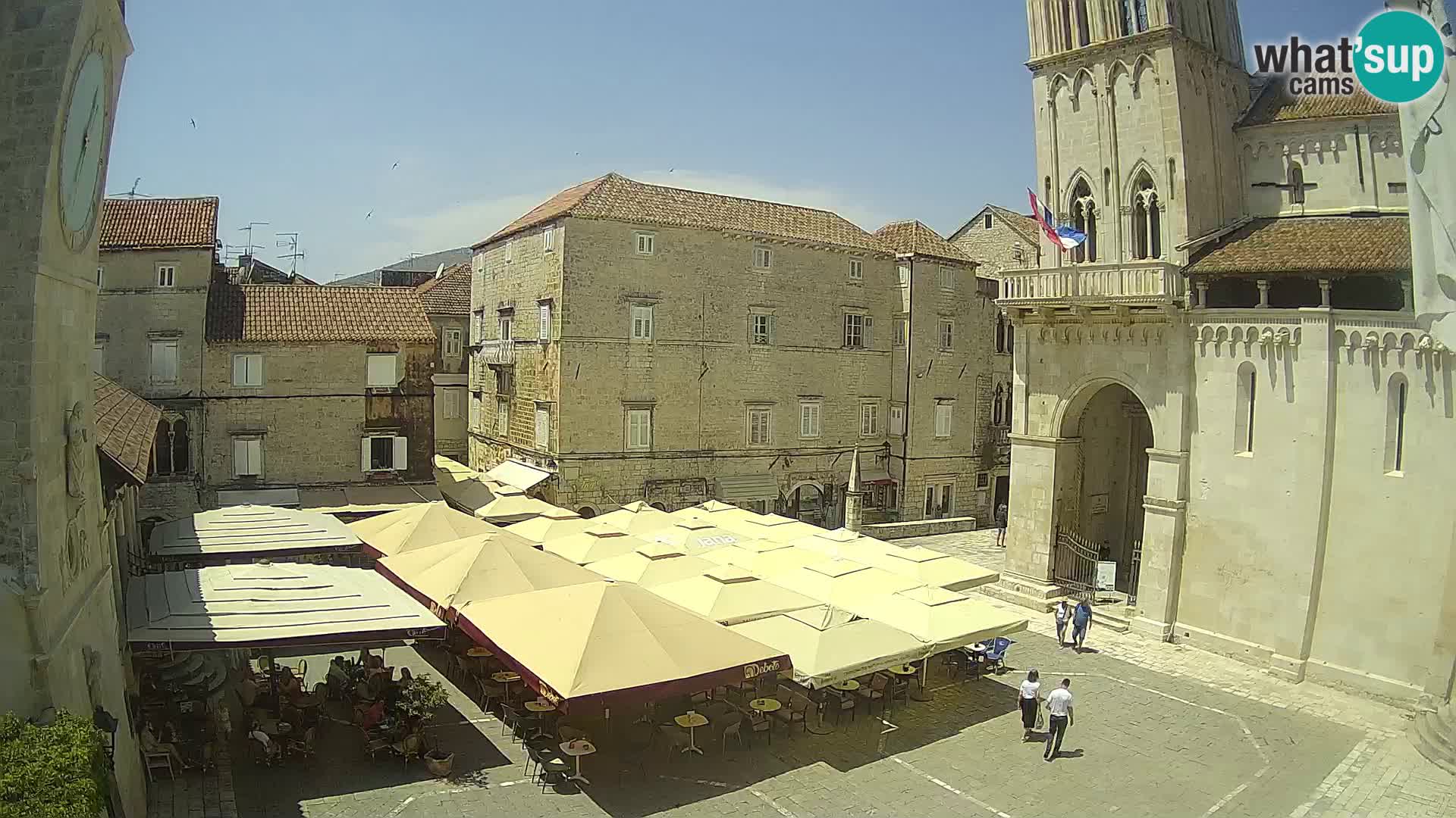 Cámara web en vivo Trogir – Catedral de San Lorenzo – Livecam Croacia