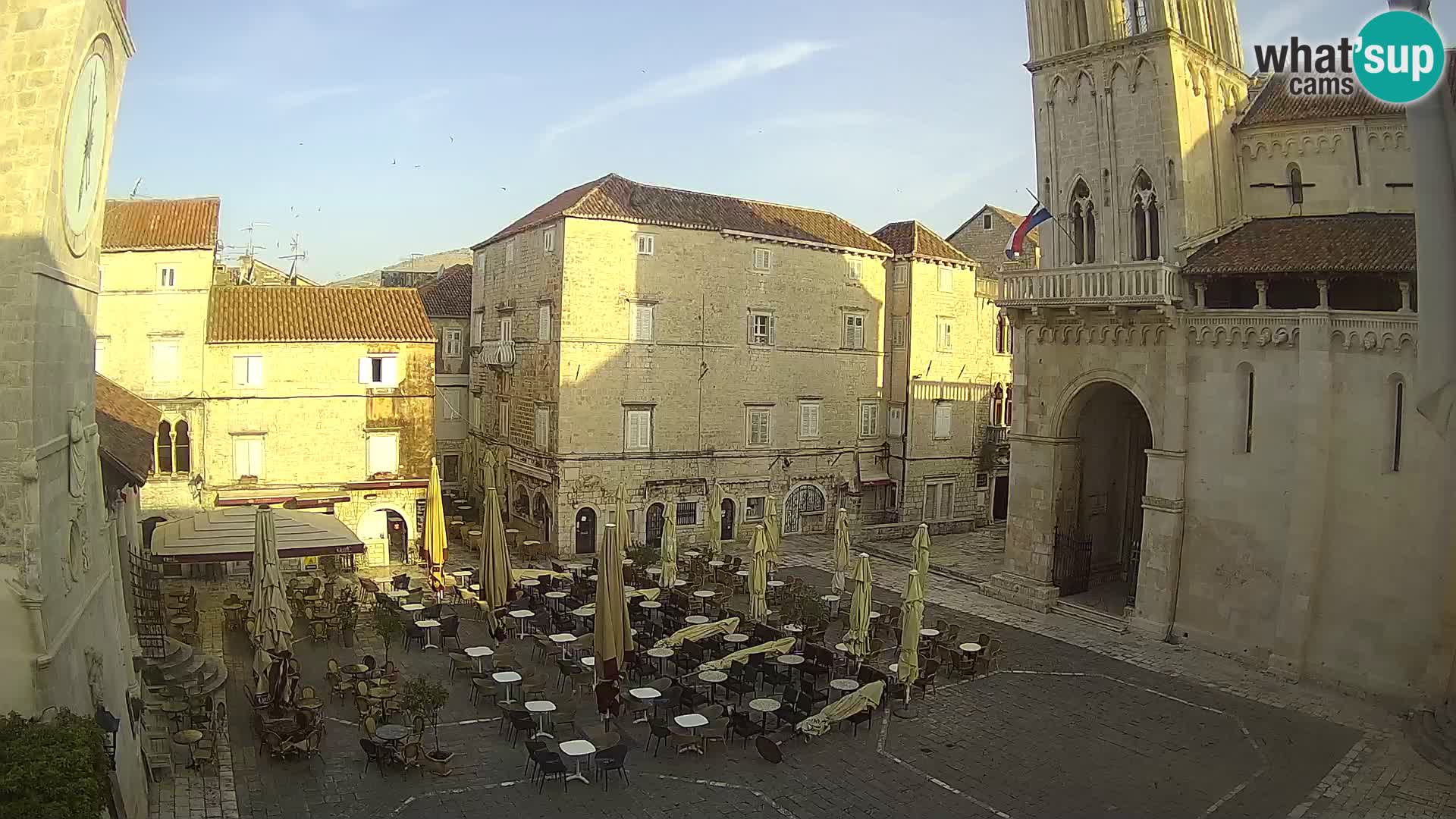 Live Webcam Trogir – Cathédrale Saint-Laurent – Livecam Croatie
