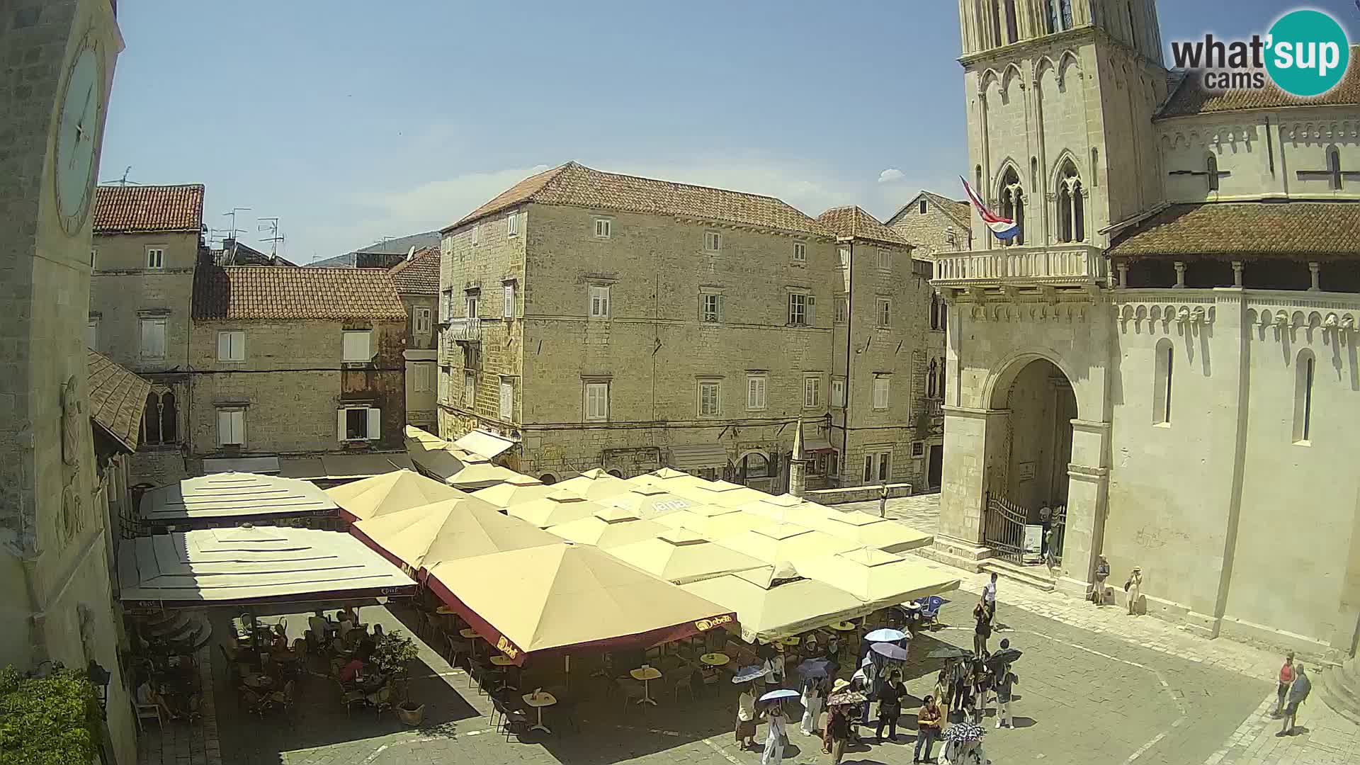 Live Webcam Trogir – Cathédrale Saint-Laurent – Livecam Croatie