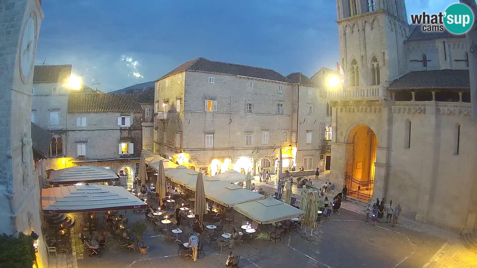 Cámara web en vivo Trogir – Catedral de San Lorenzo – Livecam Croacia