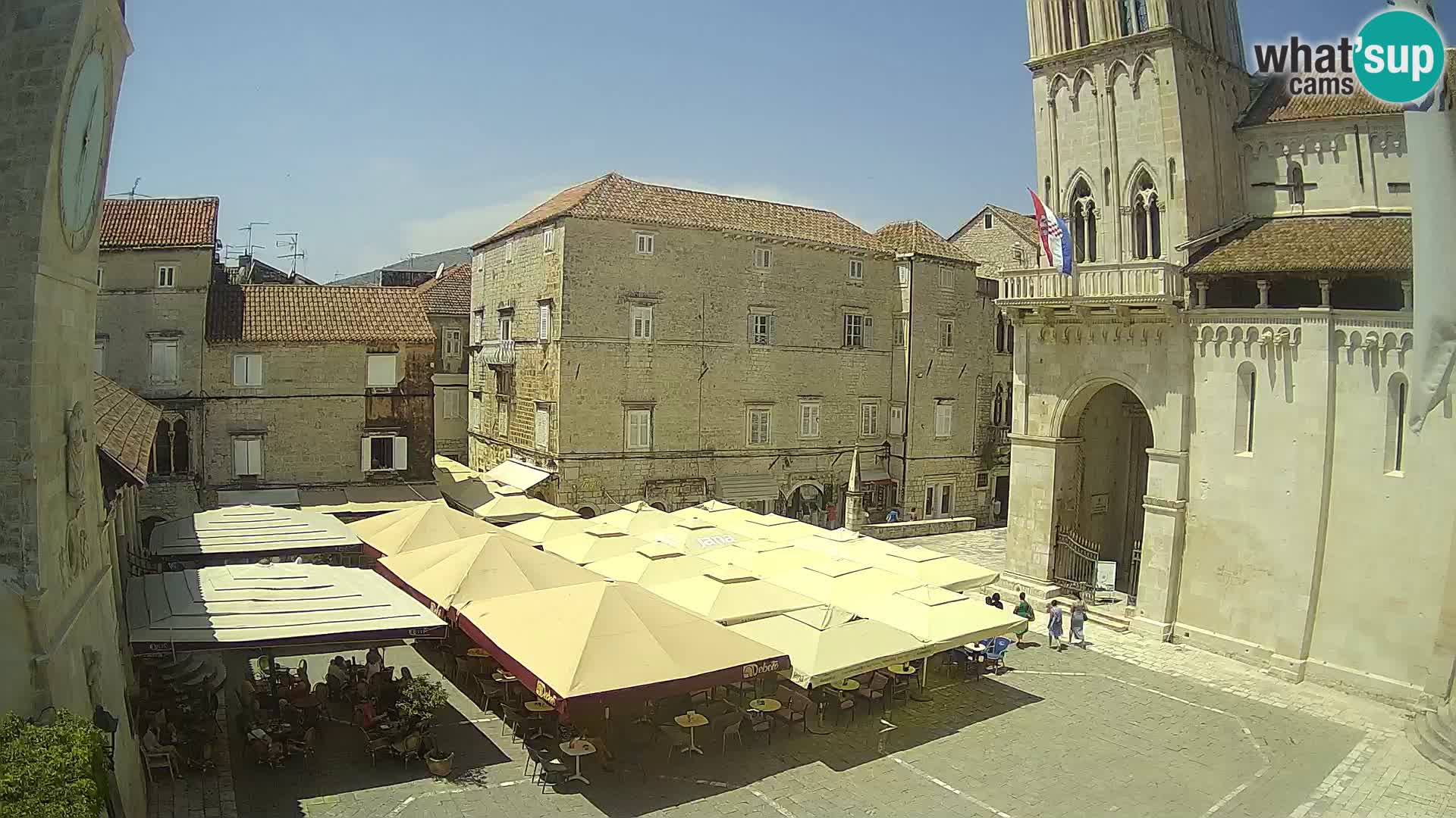 Live Webcam Trogir – Cathédrale Saint-Laurent – Livecam Croatie