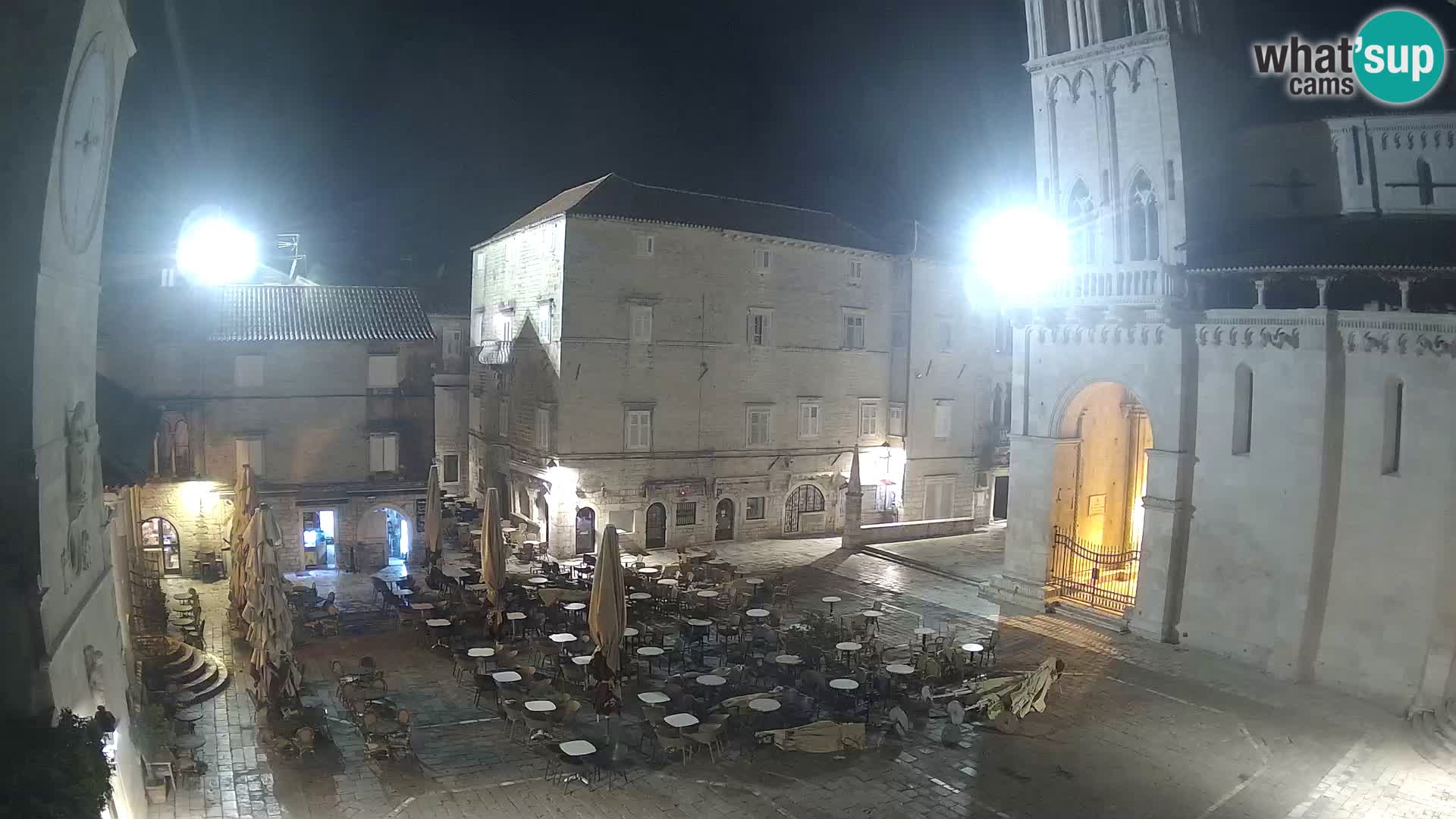 Cámara web en vivo Trogir – Catedral de San Lorenzo – Livecam Croacia