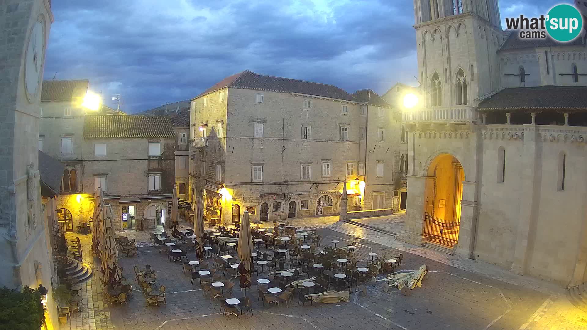 Cámara web en vivo Trogir – Catedral de San Lorenzo – Livecam Croacia