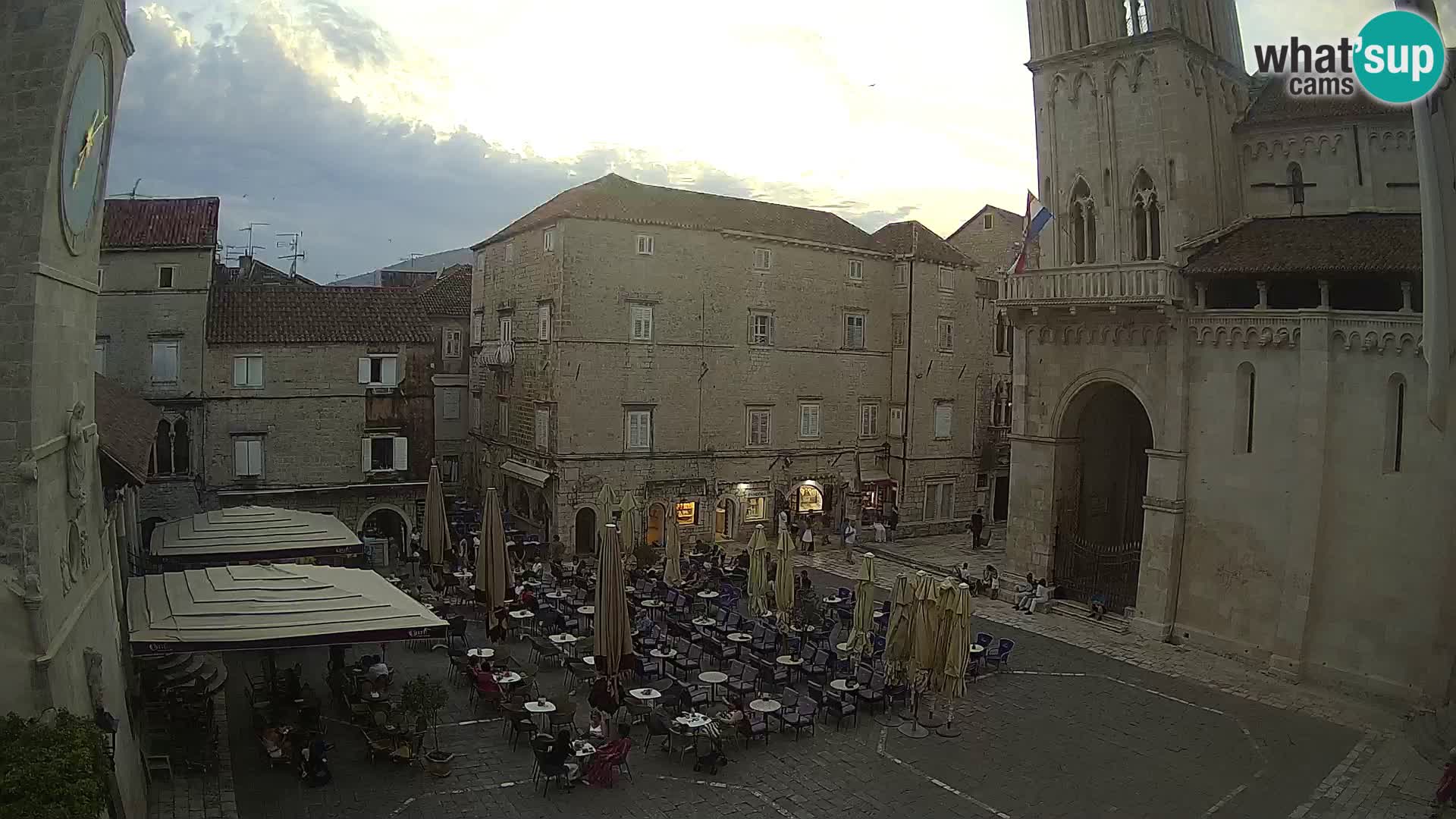 Cámara web en vivo Trogir – Catedral de San Lorenzo – Livecam Croacia