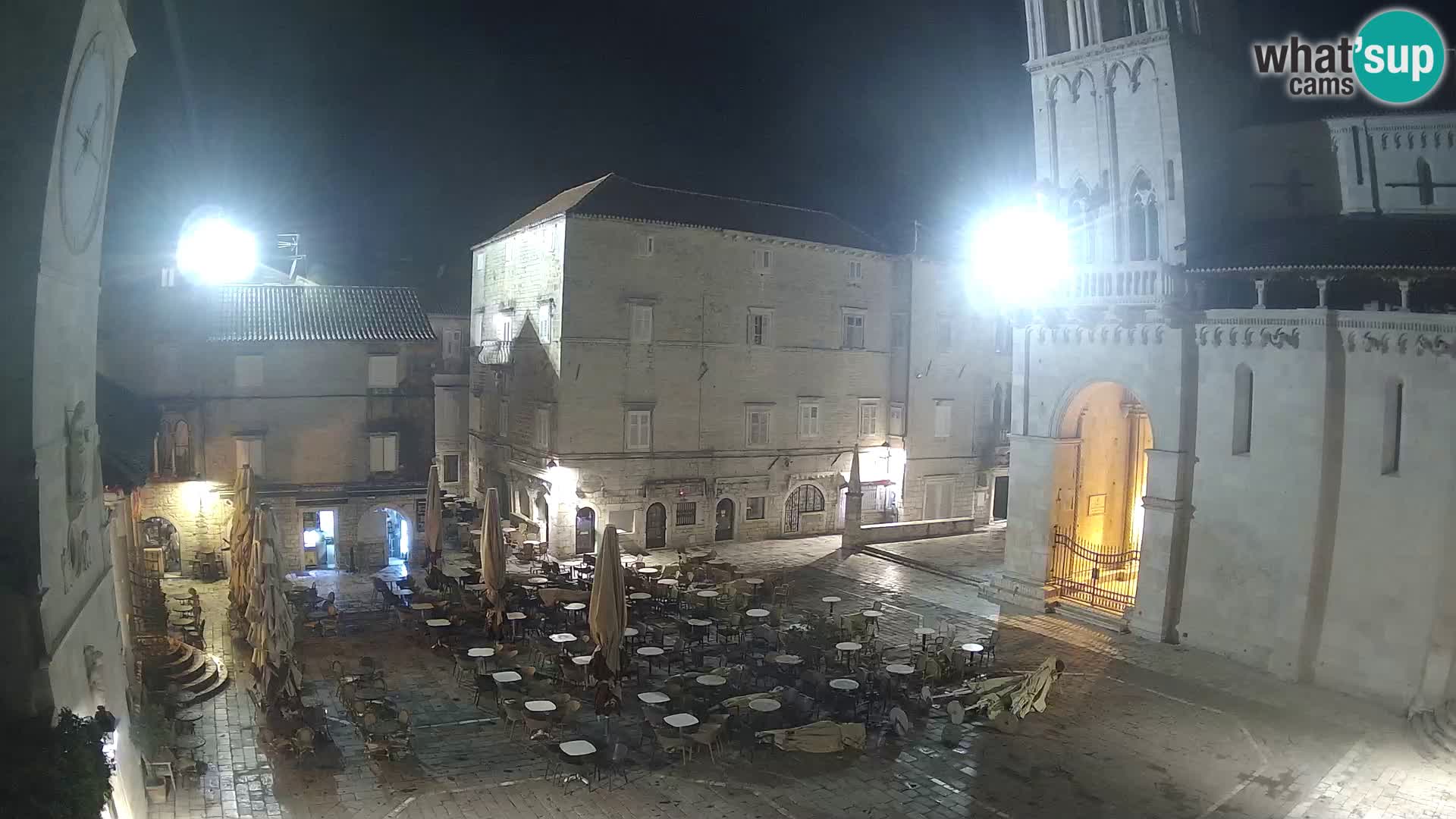 Cámara web en vivo Trogir – Catedral de San Lorenzo – Livecam Croacia