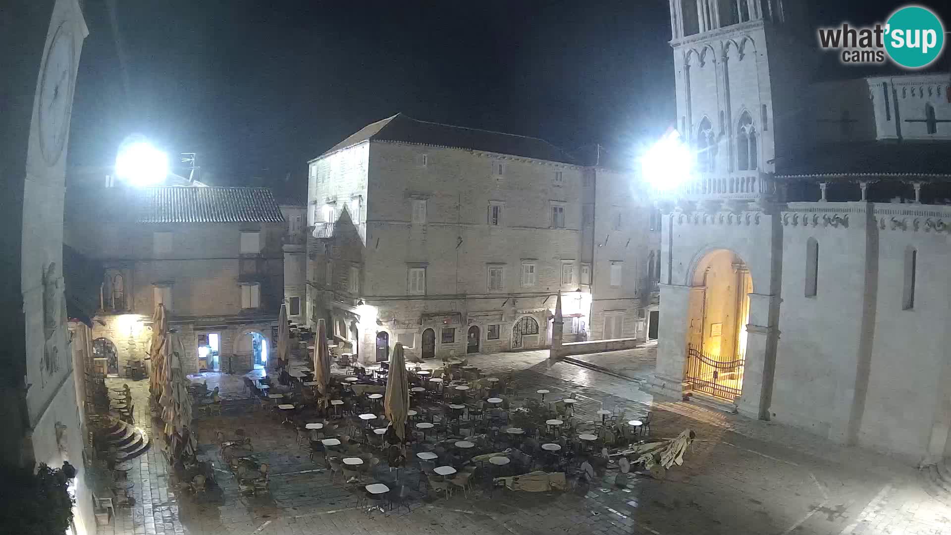 Cámara web en vivo Trogir – Catedral de San Lorenzo – Livecam Croacia