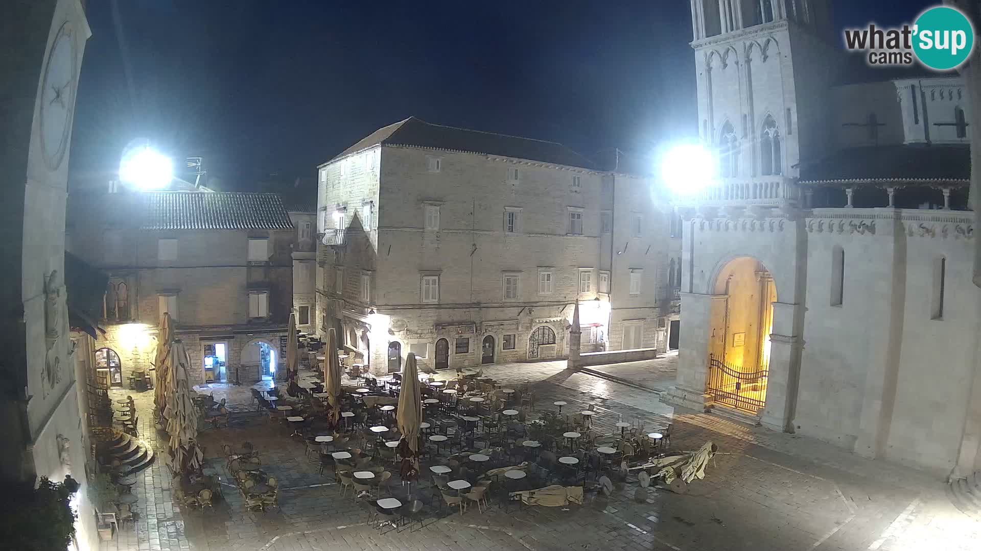 Cámara web en vivo Trogir – Catedral de San Lorenzo – Livecam Croacia
